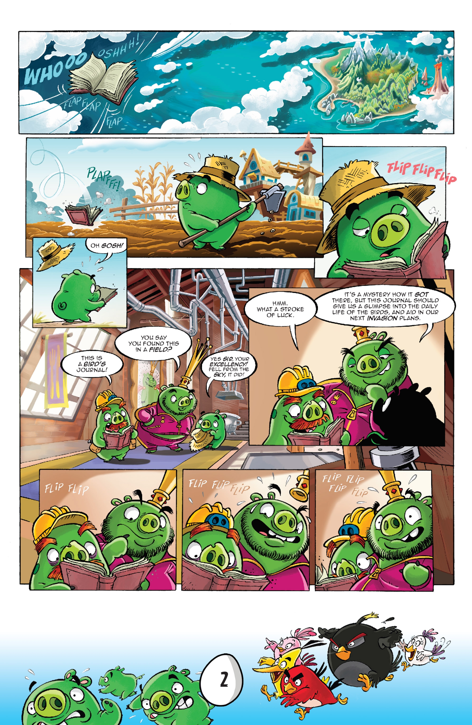 Angry Birds Comics Quarterly: Monsters & Mistletoe (2017): Chapter 1 - Page 4