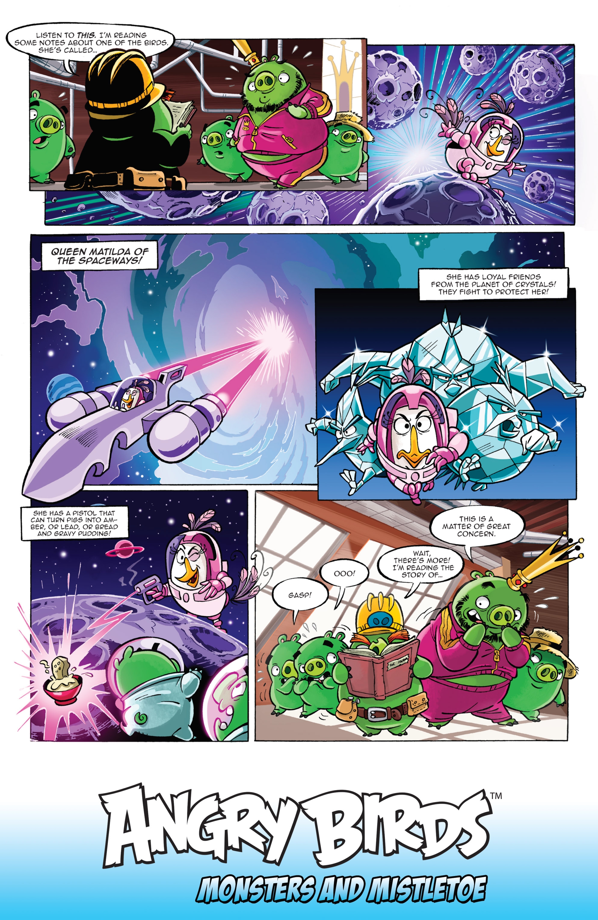 Angry Birds Comics Quarterly: Monsters & Mistletoe (2017): Chapter 1 - Page 5