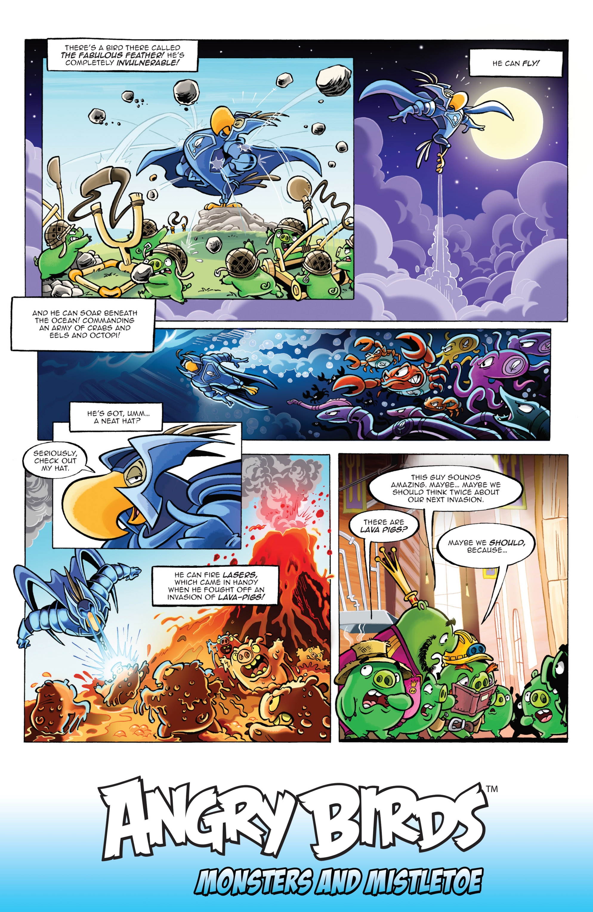 Angry Birds Comics Quarterly: Monsters & Mistletoe (2017): Chapter 1 - Page 7