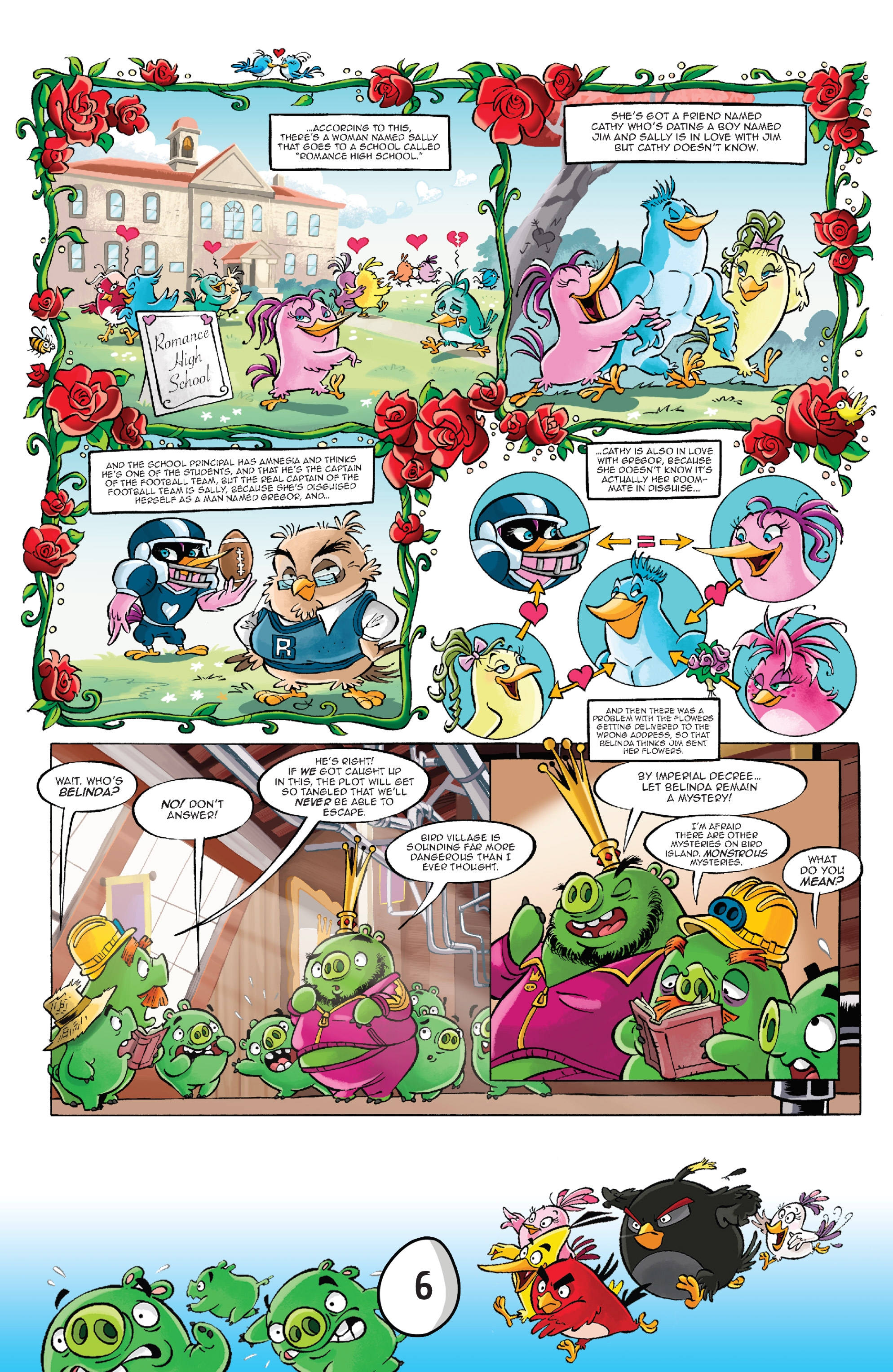 Angry Birds Comics Quarterly: Monsters & Mistletoe (2017): Chapter 1 - Page 8
