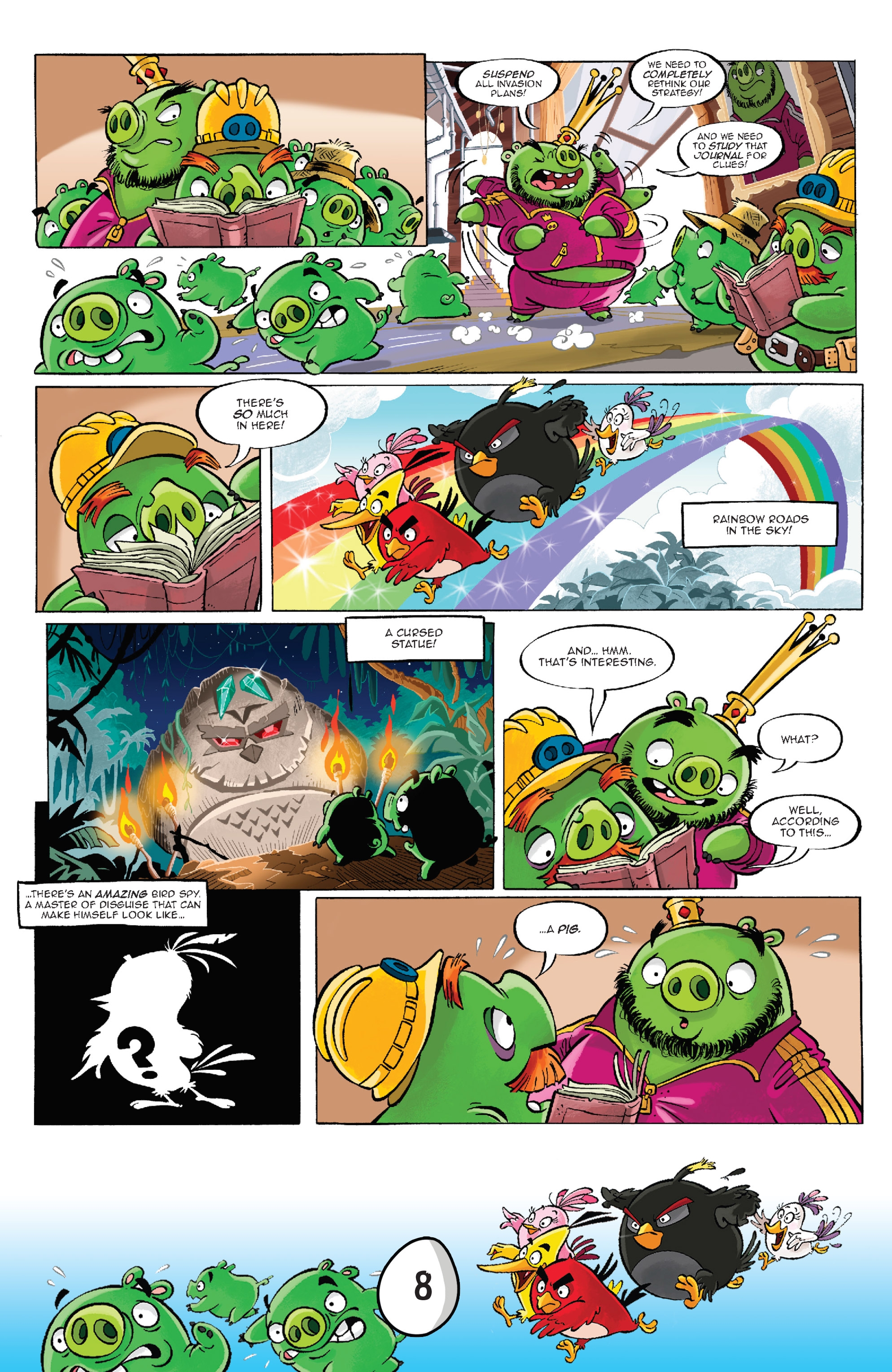 Angry Birds Comics Quarterly: Monsters & Mistletoe (2017): Chapter 1 - Page 10