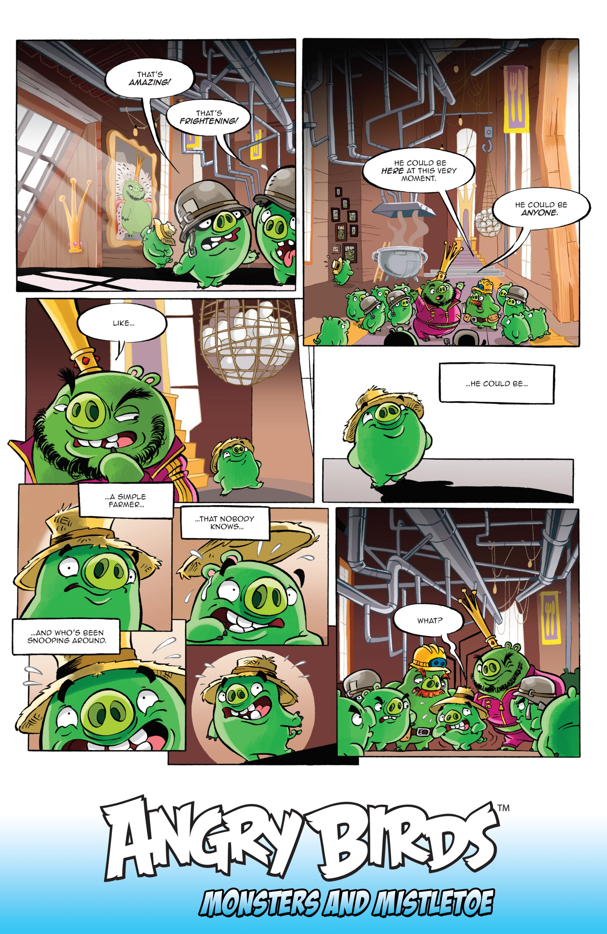 Angry Birds Comics Quarterly: Monsters & Mistletoe (2017): Chapter 1 - Page 11