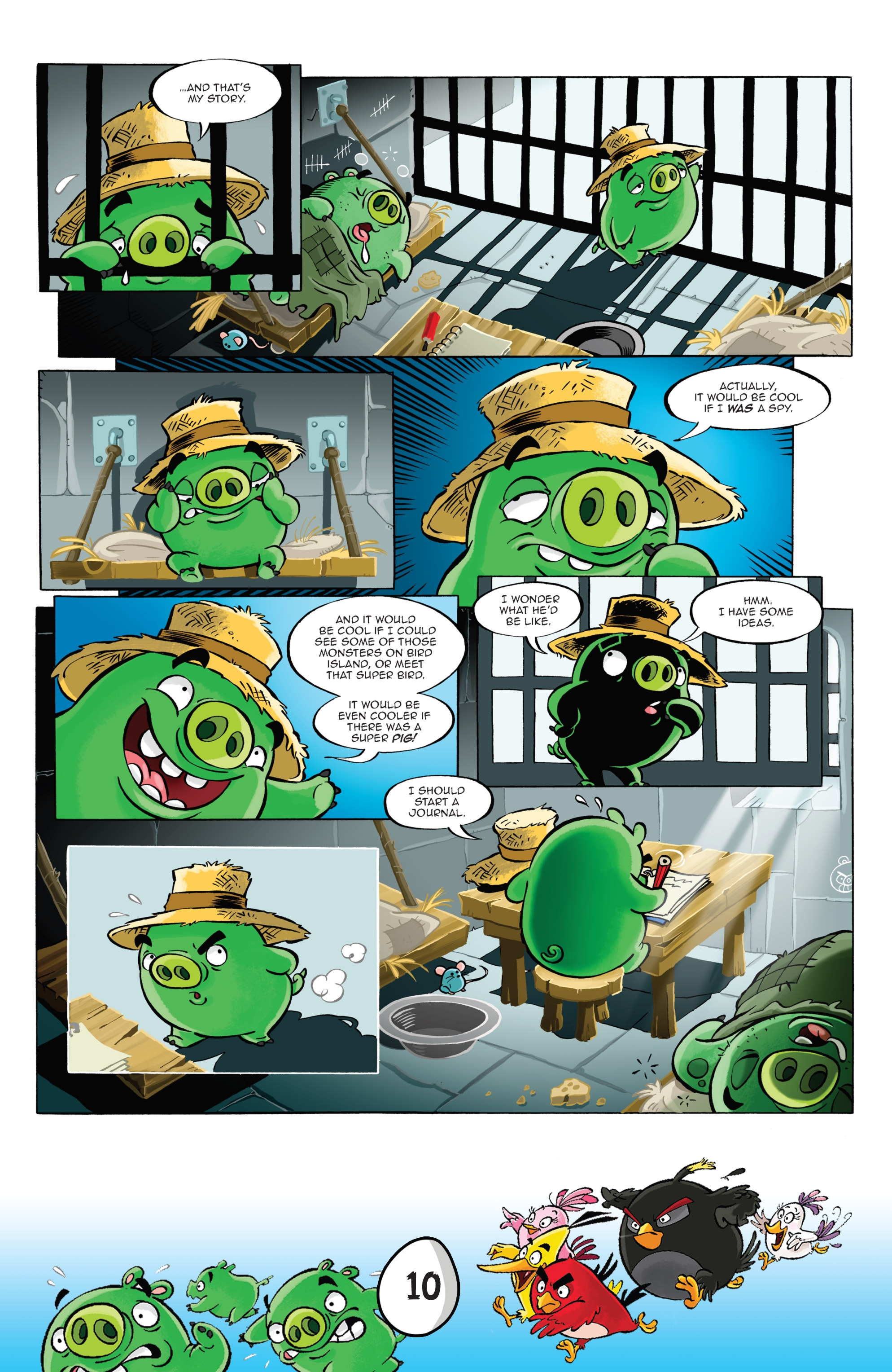 Angry Birds Comics Quarterly: Monsters & Mistletoe (2017): Chapter 1 - Page 12