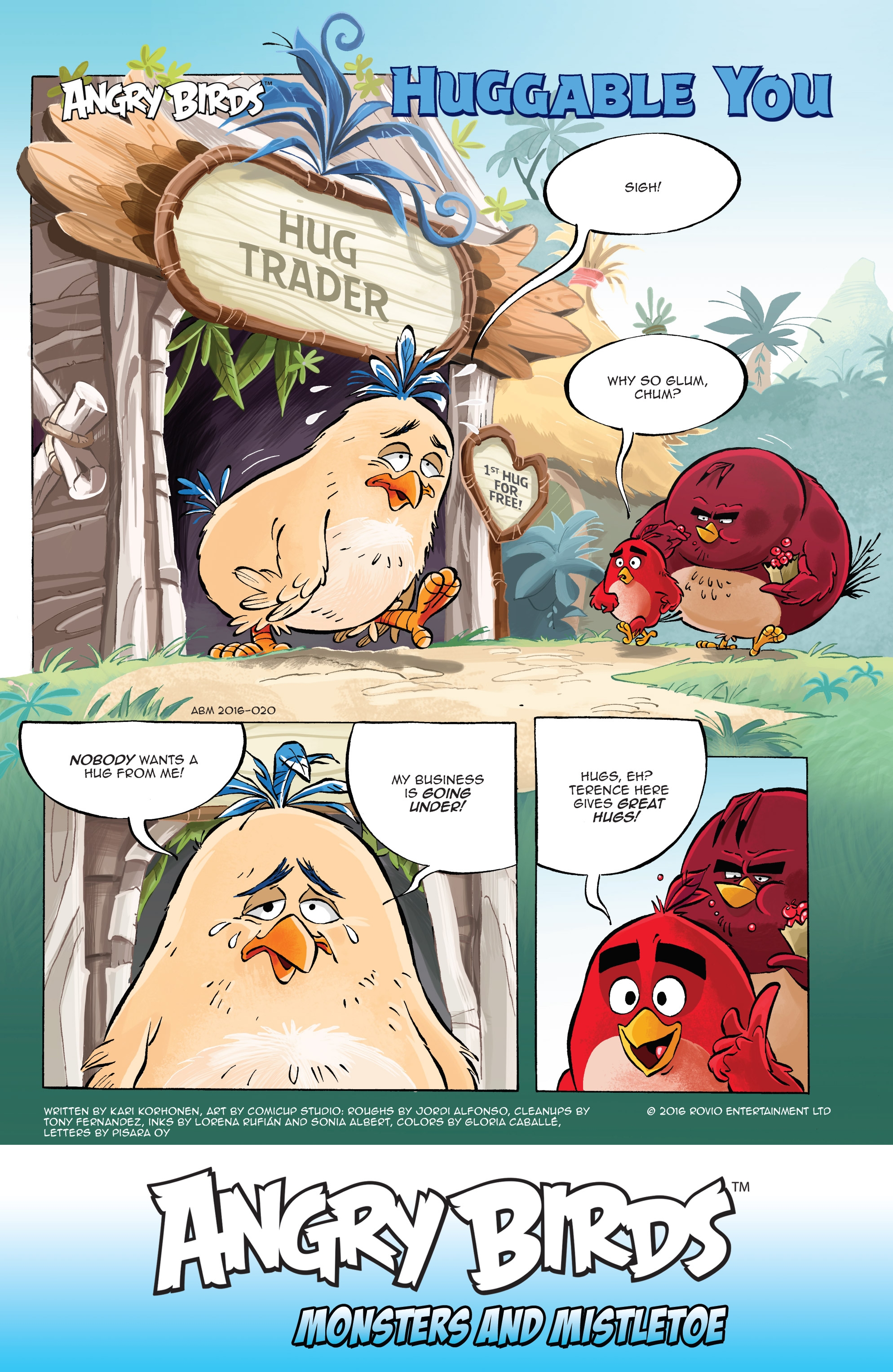 Angry Birds Comics Quarterly: Monsters & Mistletoe (2017): Chapter 1 - Page 13
