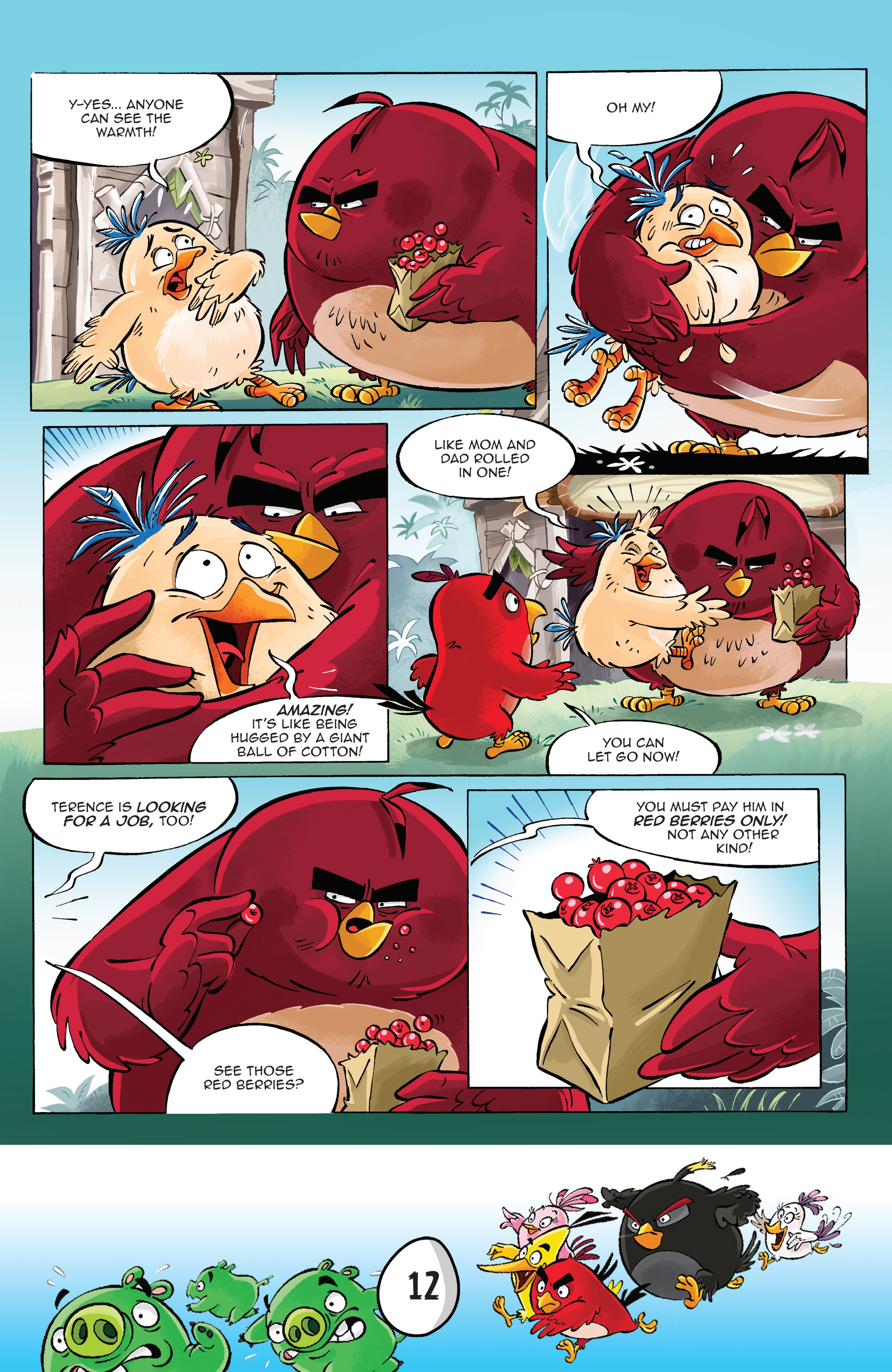 Angry Birds Comics Quarterly: Monsters & Mistletoe (2017): Chapter 1 - Page 14