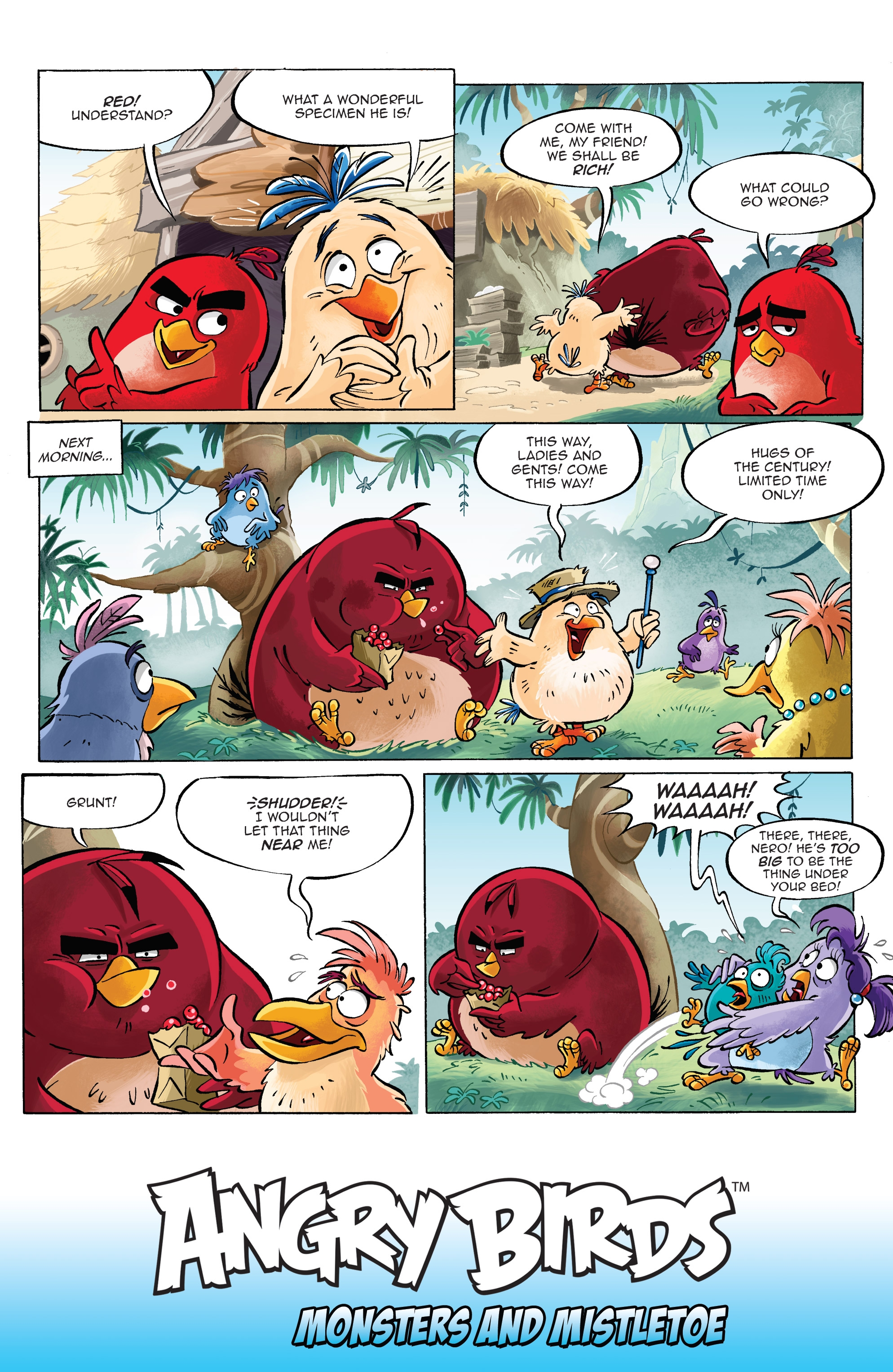 Angry Birds Comics Quarterly: Monsters & Mistletoe (2017): Chapter 1 - Page 15