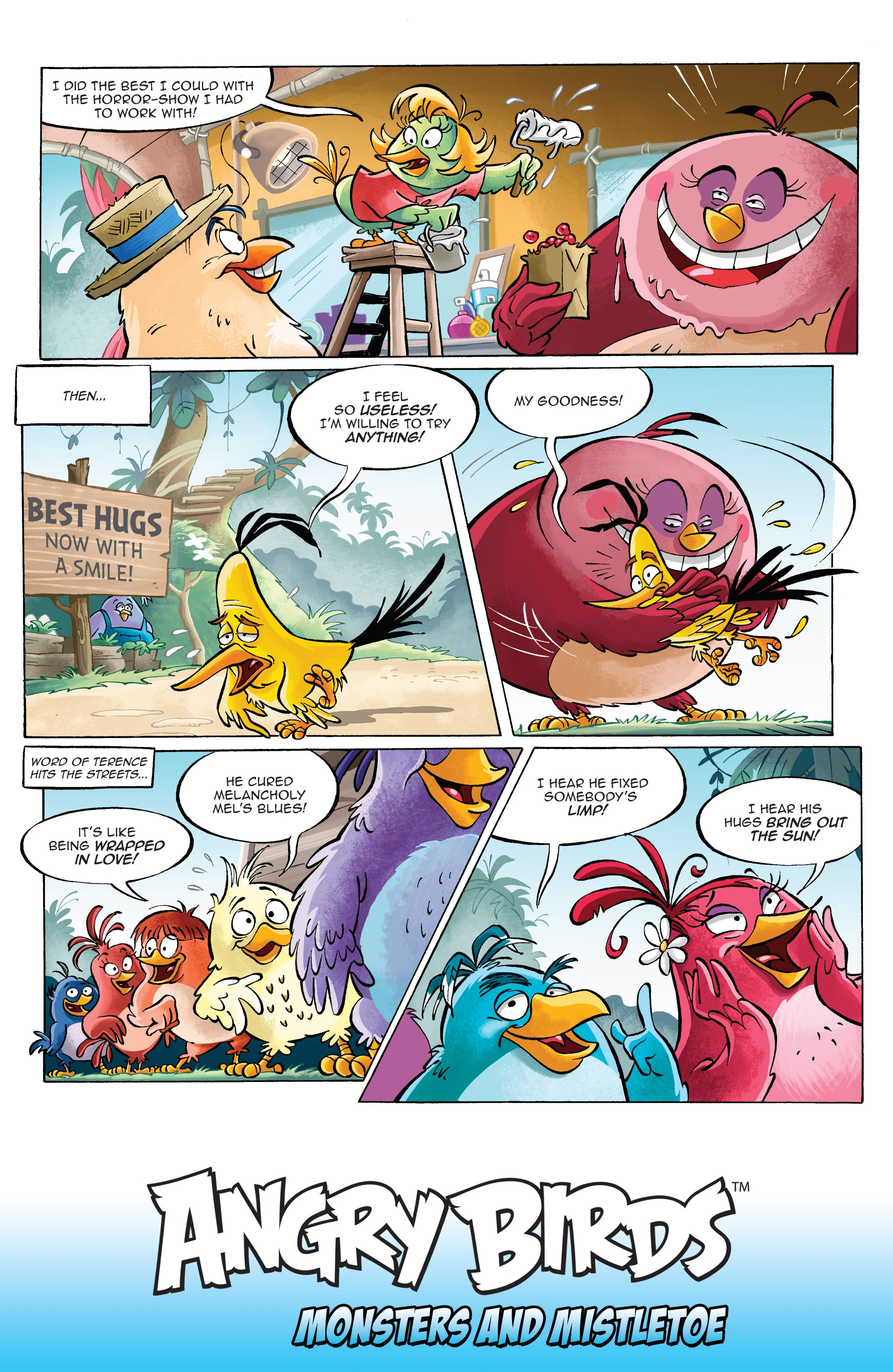 Angry Birds Comics Quarterly: Monsters & Mistletoe (2017): Chapter 1 - Page 17
