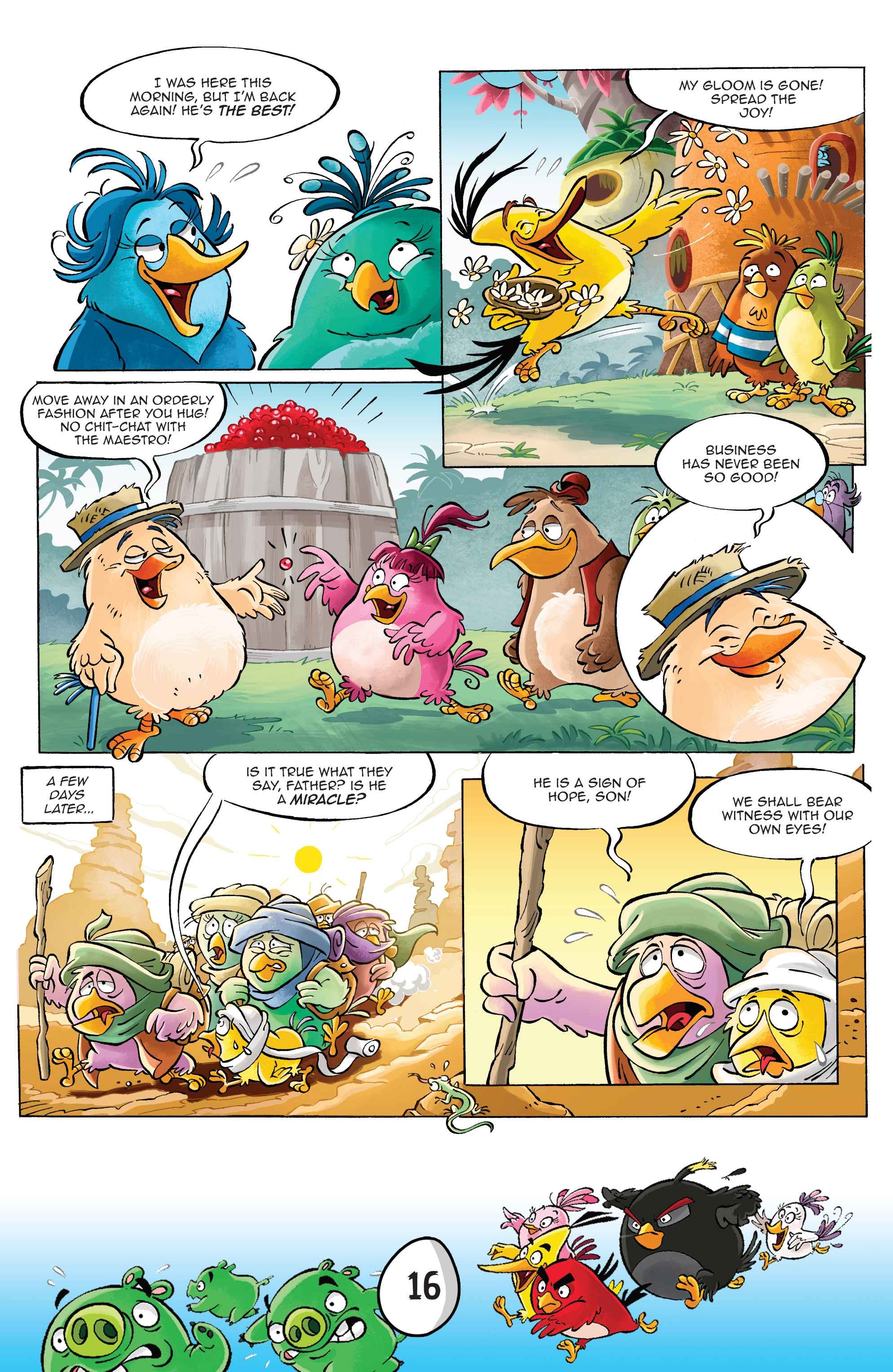 Angry Birds Comics Quarterly: Monsters & Mistletoe (2017): Chapter 1 - Page 18
