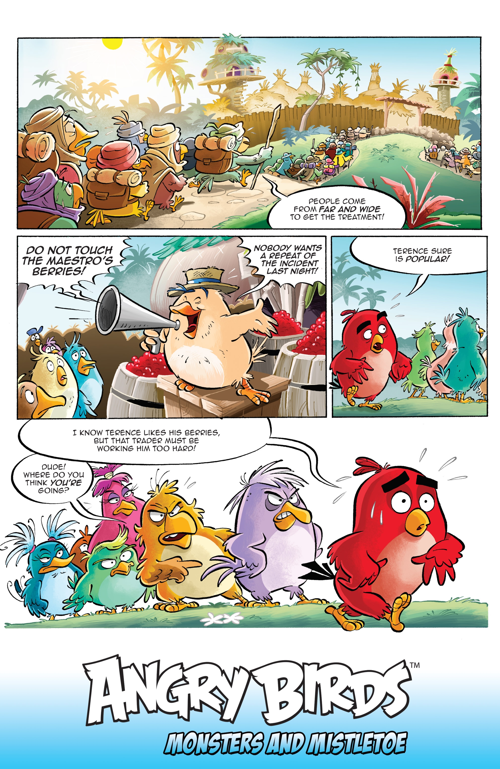 Angry Birds Comics Quarterly: Monsters & Mistletoe (2017): Chapter 1 - Page 19