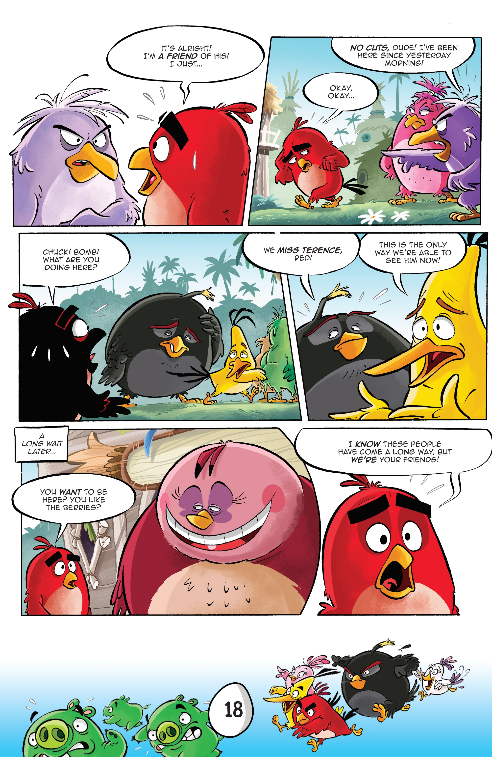 Angry Birds Comics Quarterly: Monsters & Mistletoe (2017): Chapter 1 - Page 20