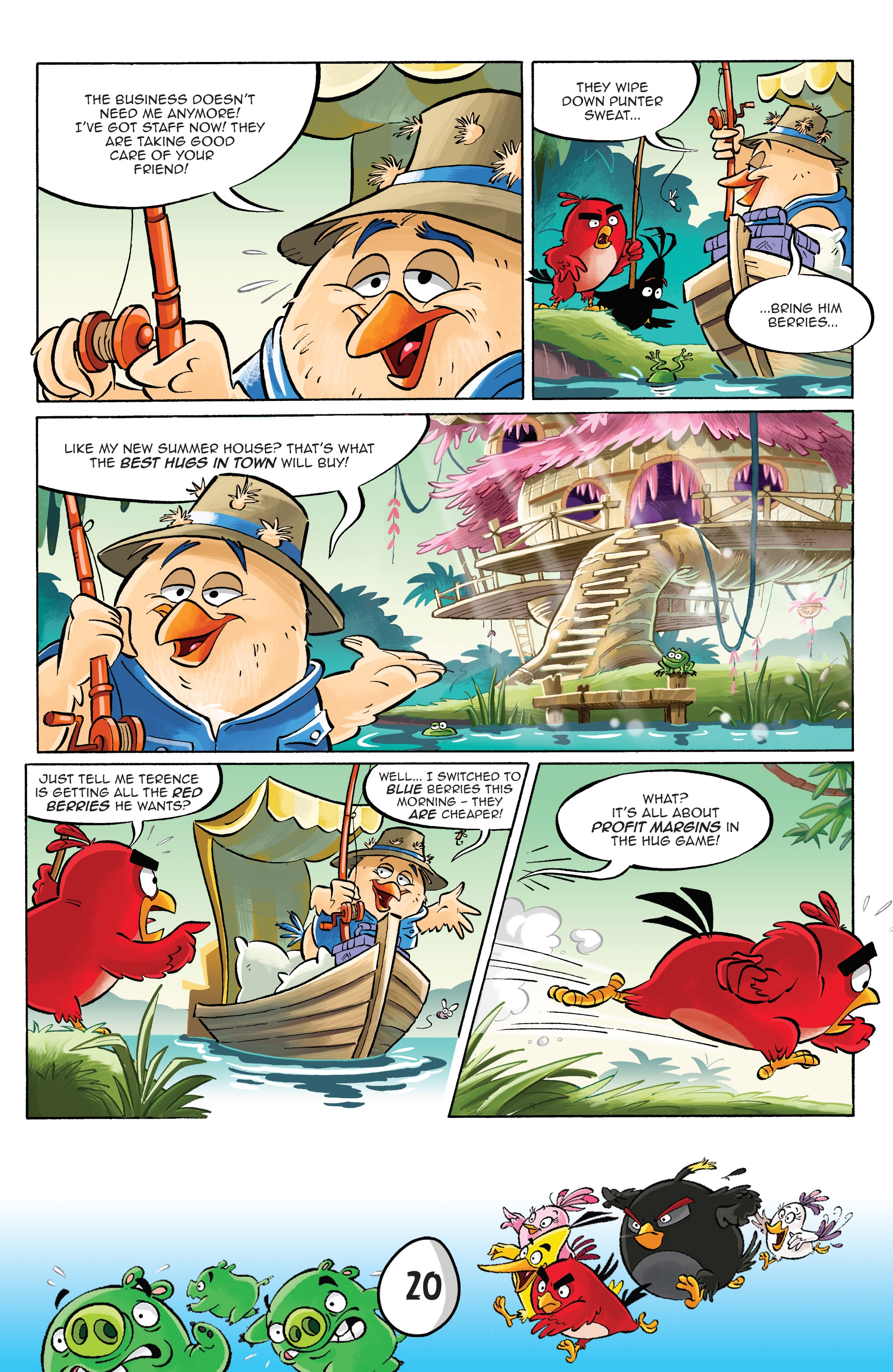 Angry Birds Comics Quarterly: Monsters & Mistletoe (2017): Chapter 1 - Page 22