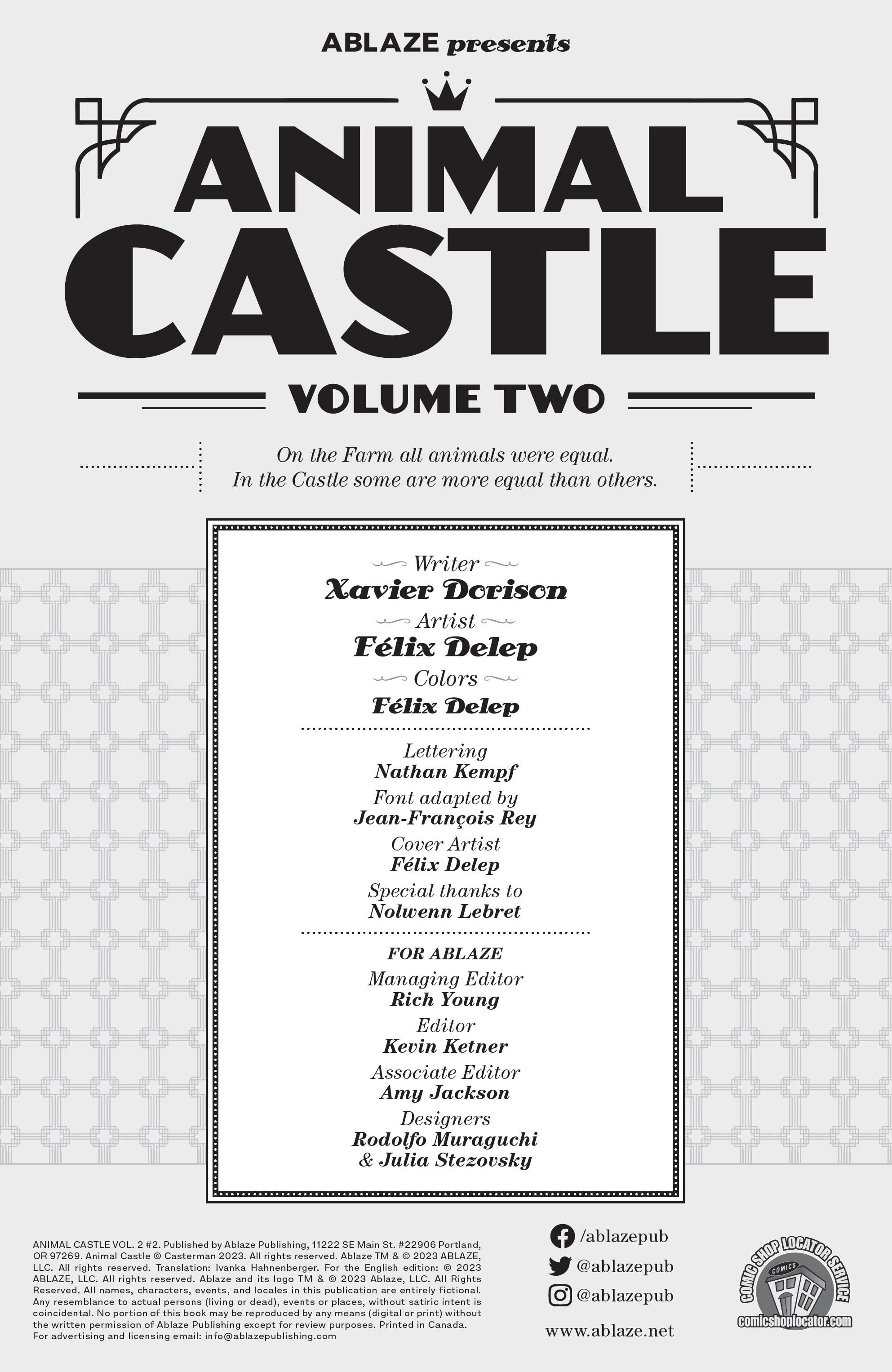 Animal Castle Vol. 2 (2023-): Chapter 2 - Page 2