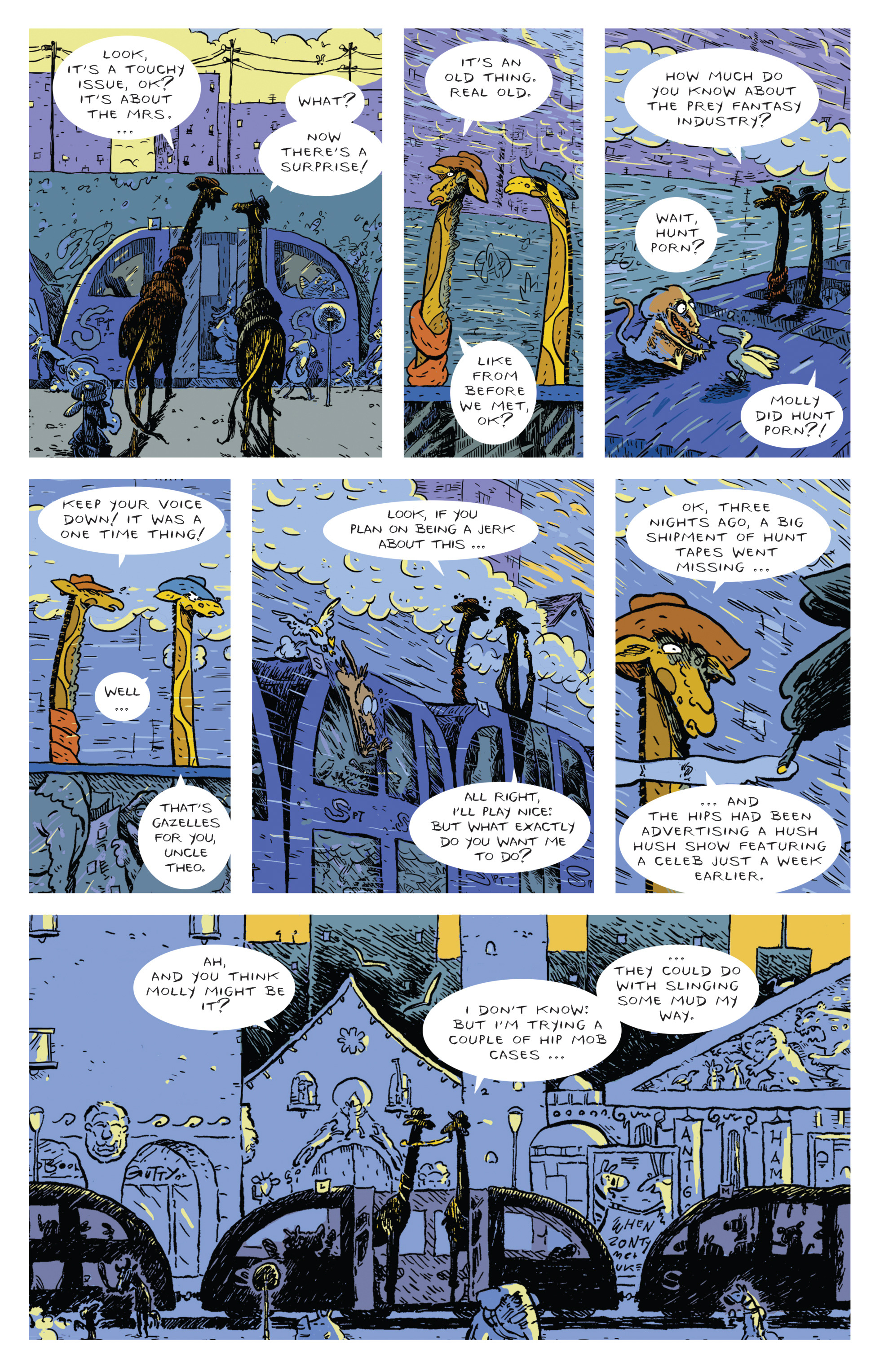 Animal Noir (2017): Chapter 1 - Page 8