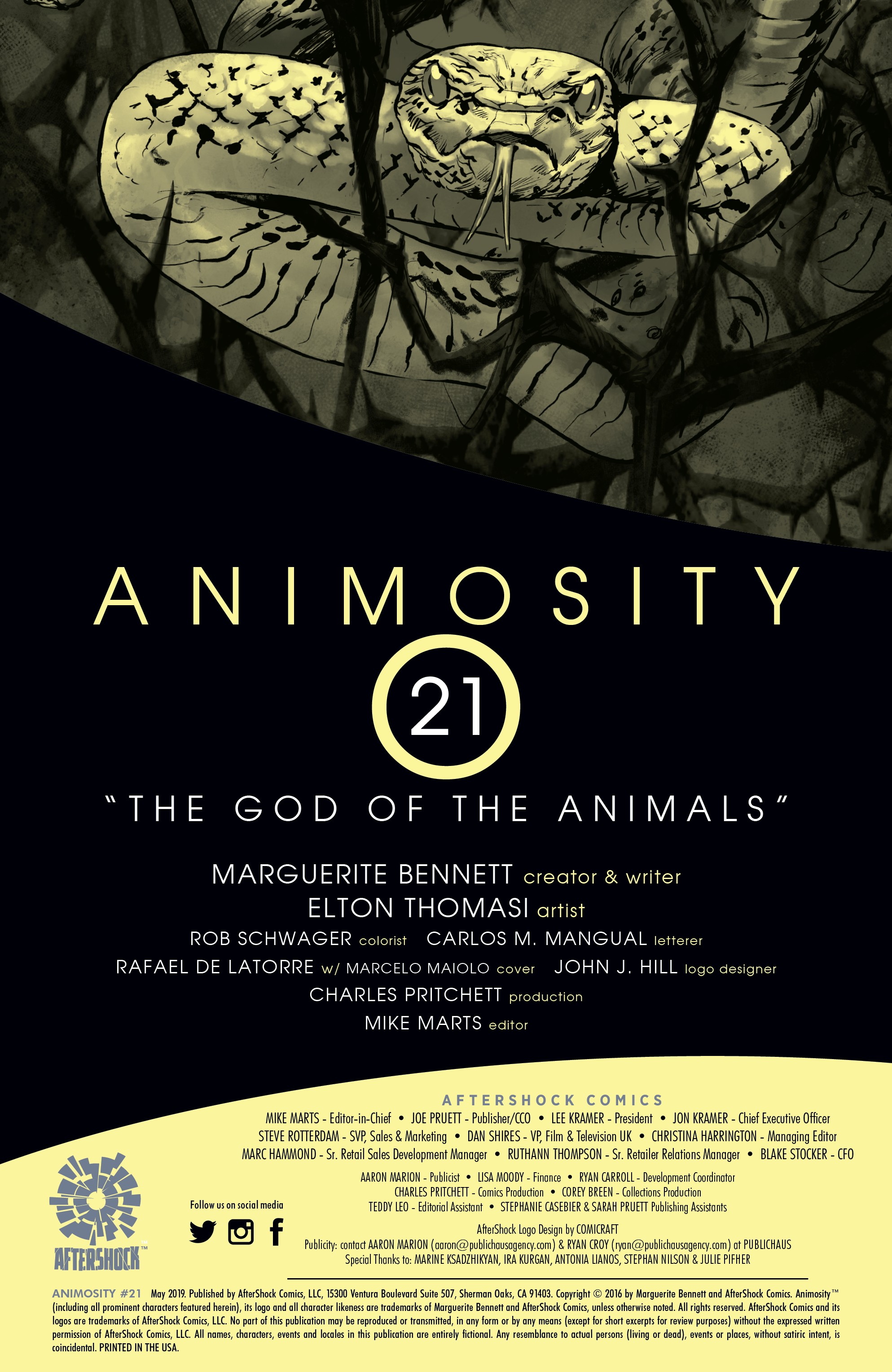 Animosity (2016-): Chapter 21 - Page 2
