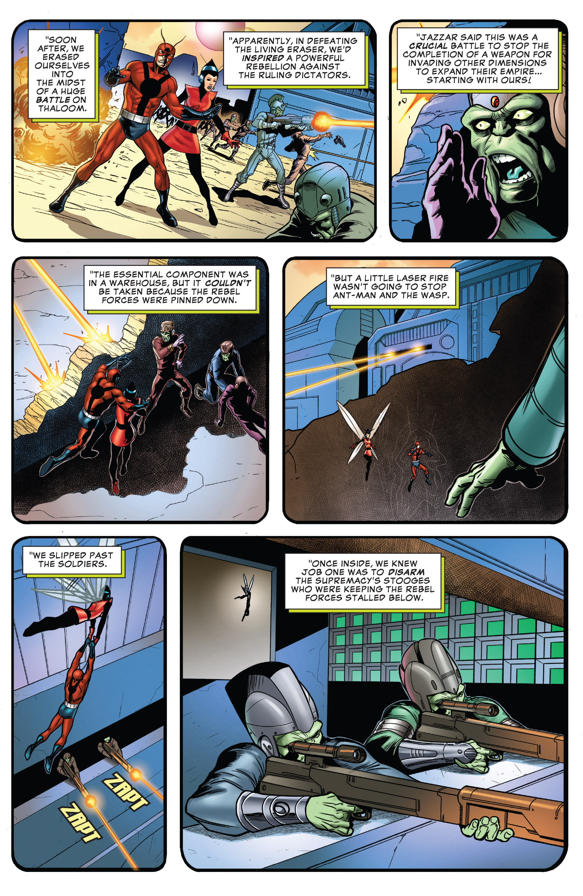 Ant-Man & The Wasp : Living Legends (2018): Chapter 1 - Page 7