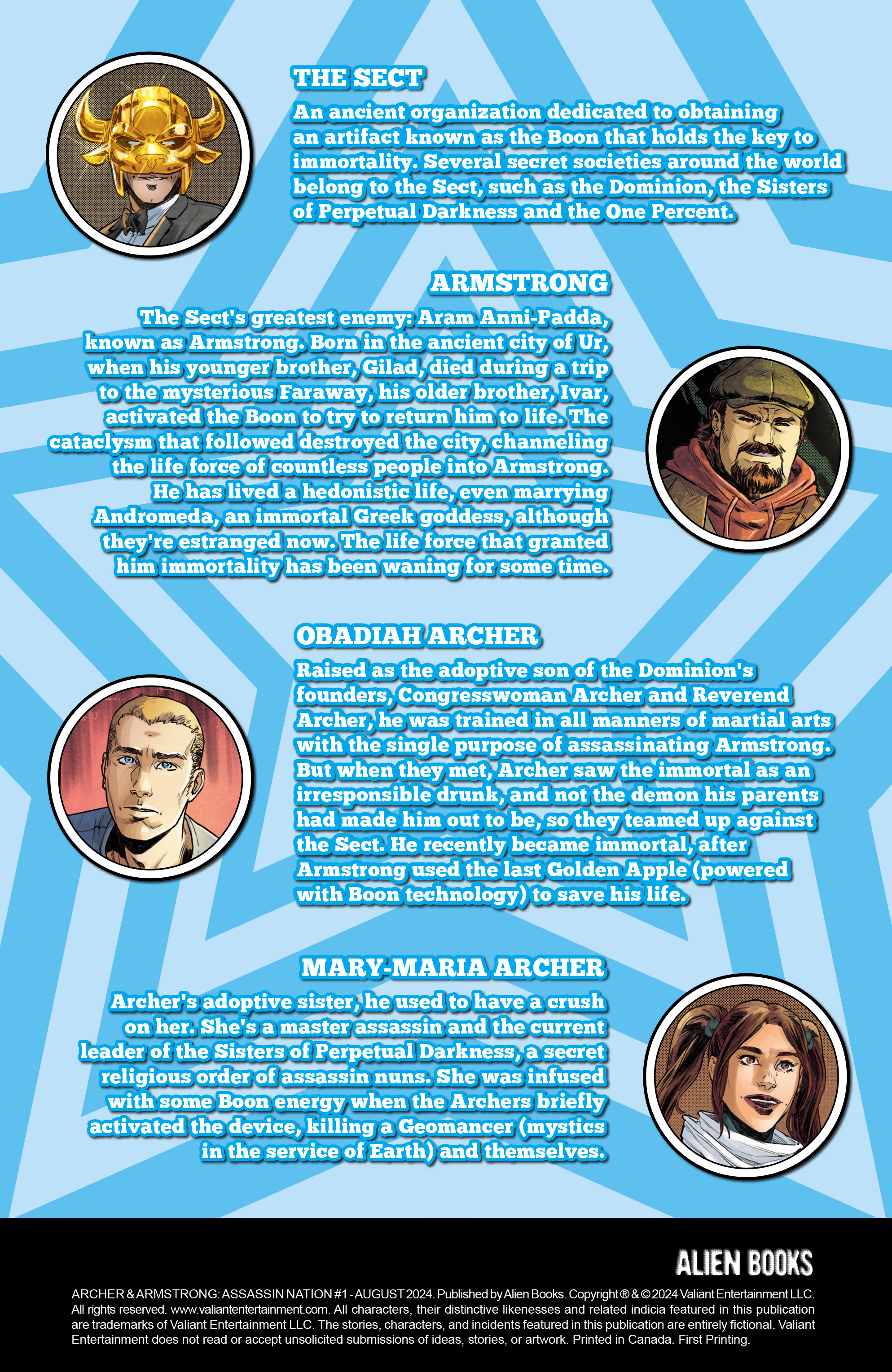 Archer and Armstrong: Assassin Nation (2024-): Chapter 1 - Page 3