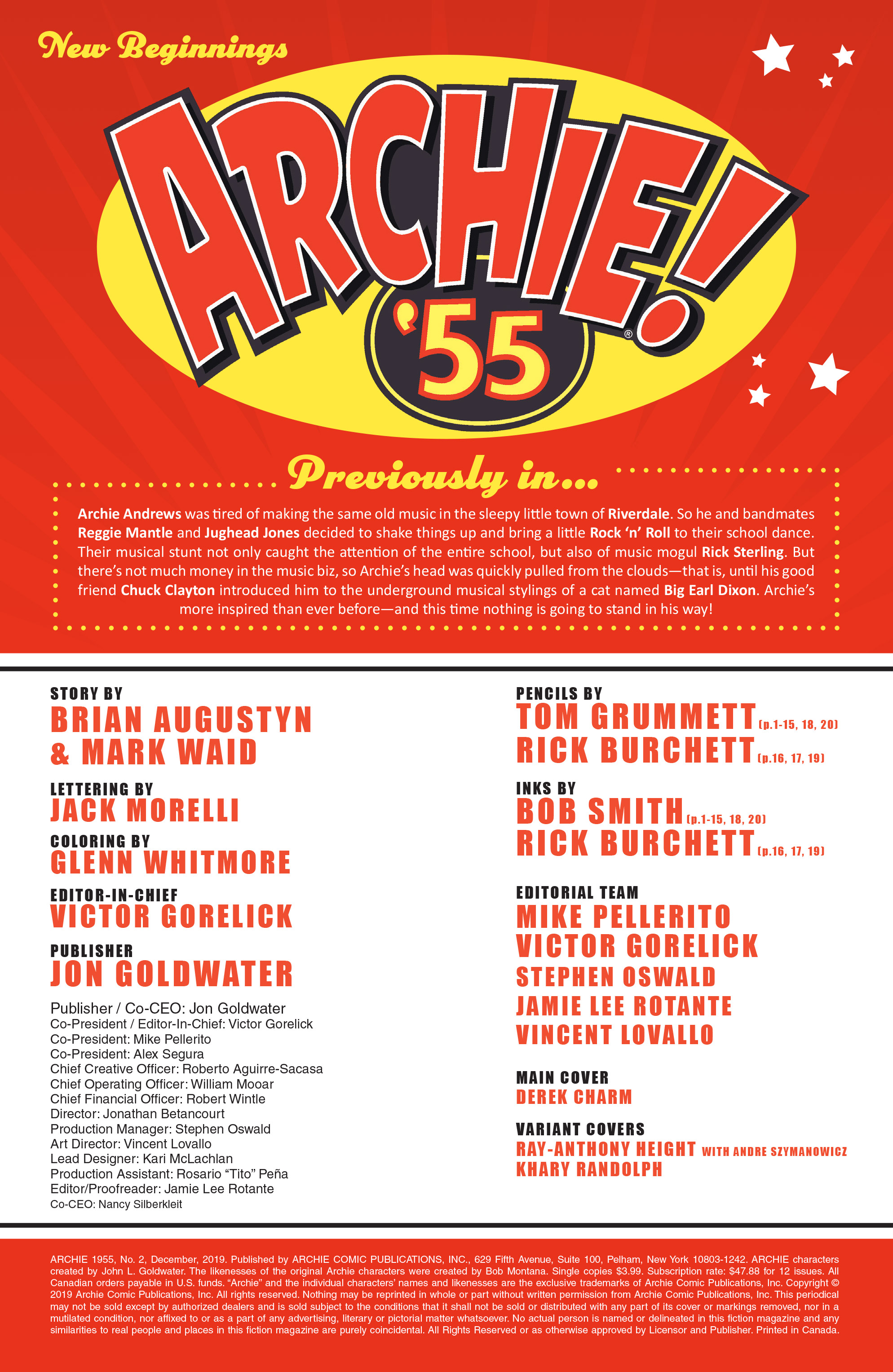 Archie 1955 (2019-): Chapter 2 - Page 2