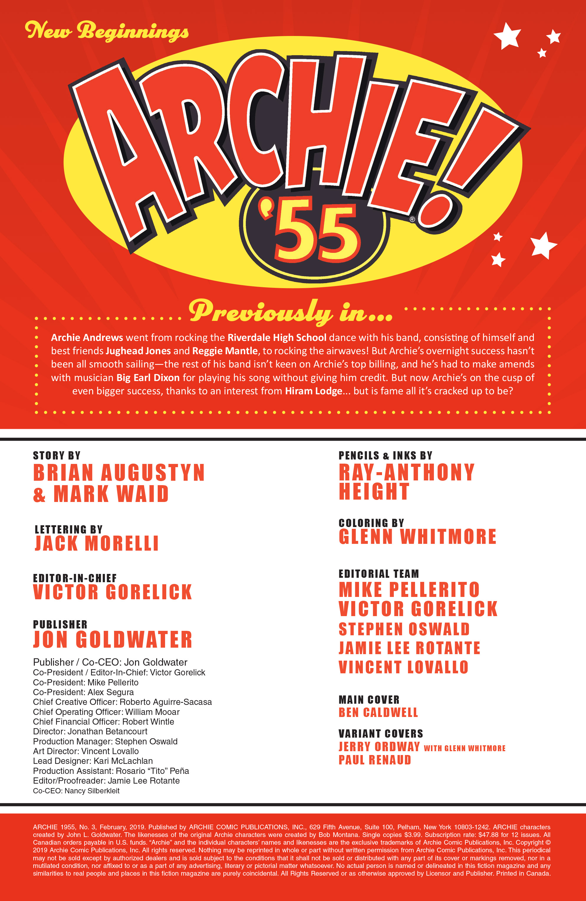 Archie 1955 (2019-): Chapter 3 - Page 2