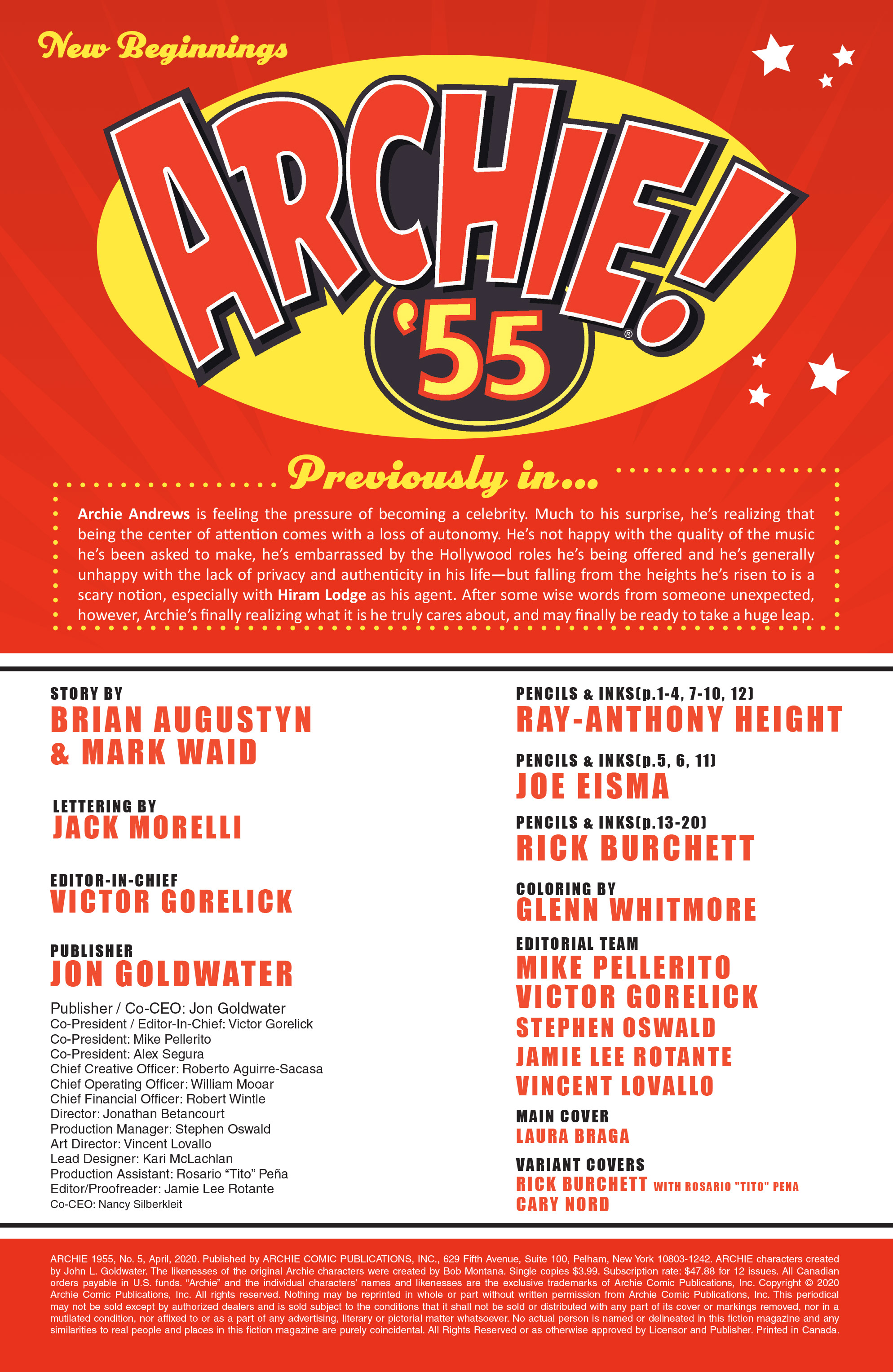 Archie 1955 (2019-): Chapter 5 - Page 2