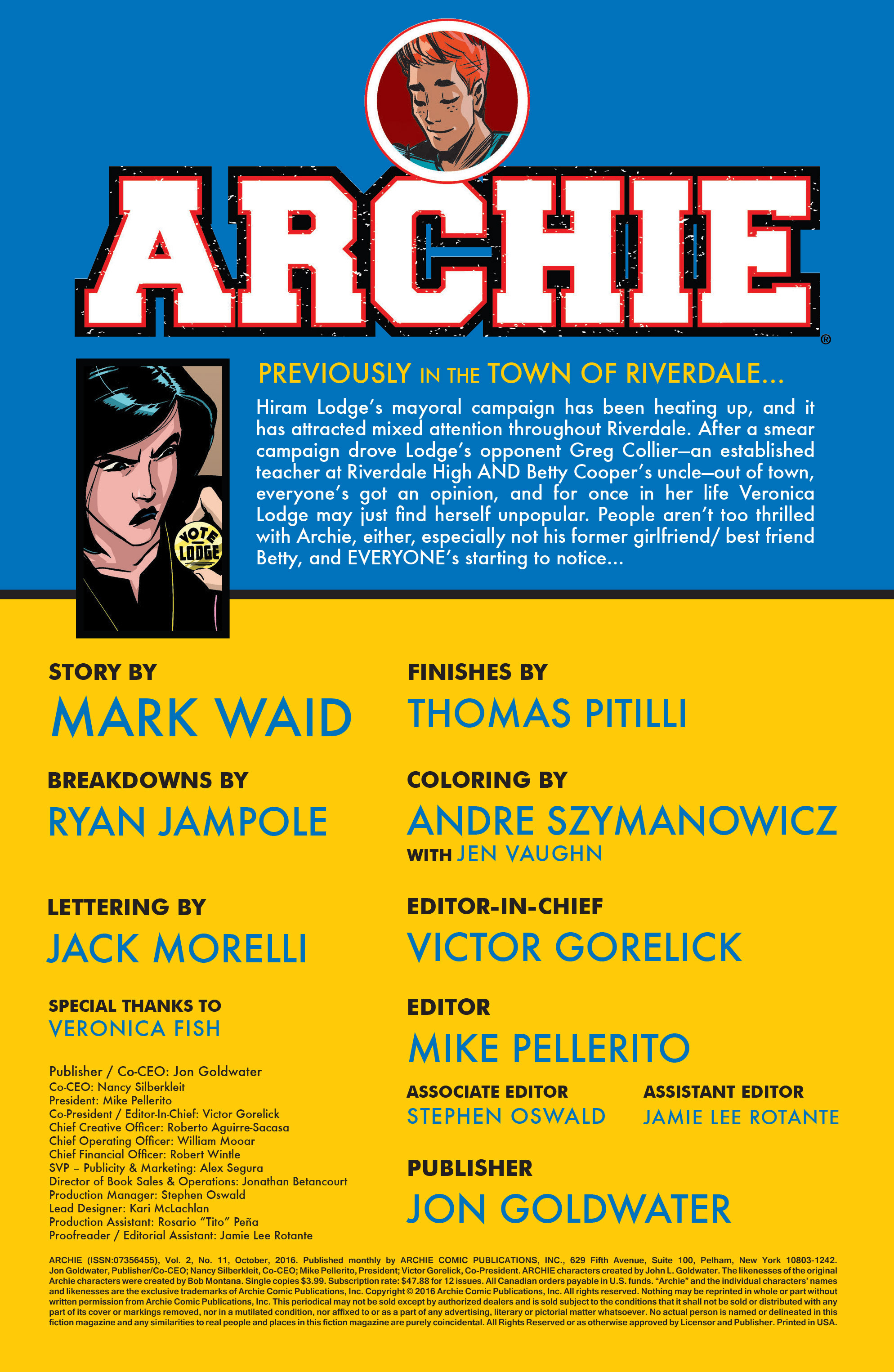 Archie (2015-): Chapter 11 - Page 2