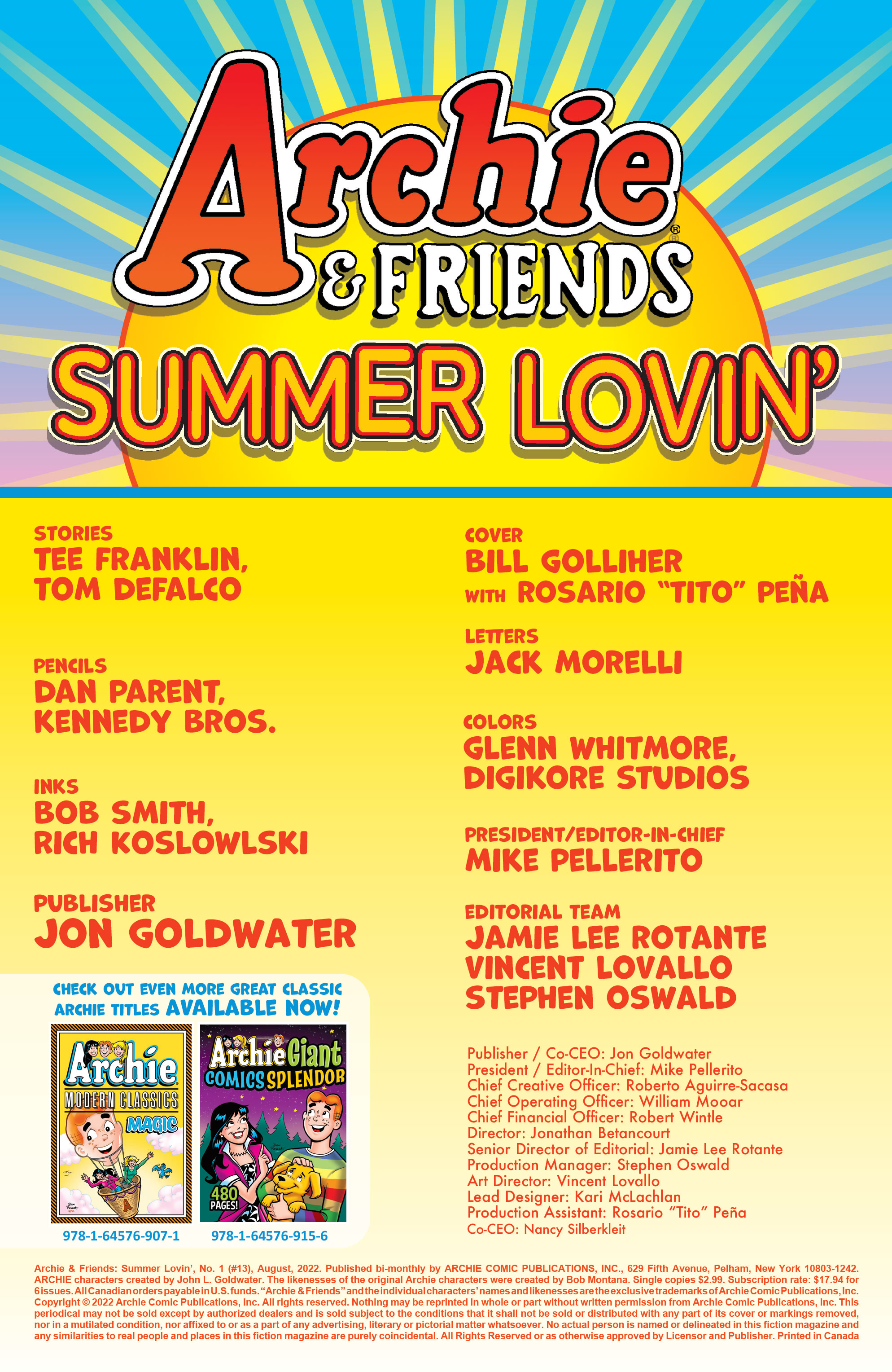 Archie & Friends: Summer Lovin' (2022): Chapter 1 - Page 2