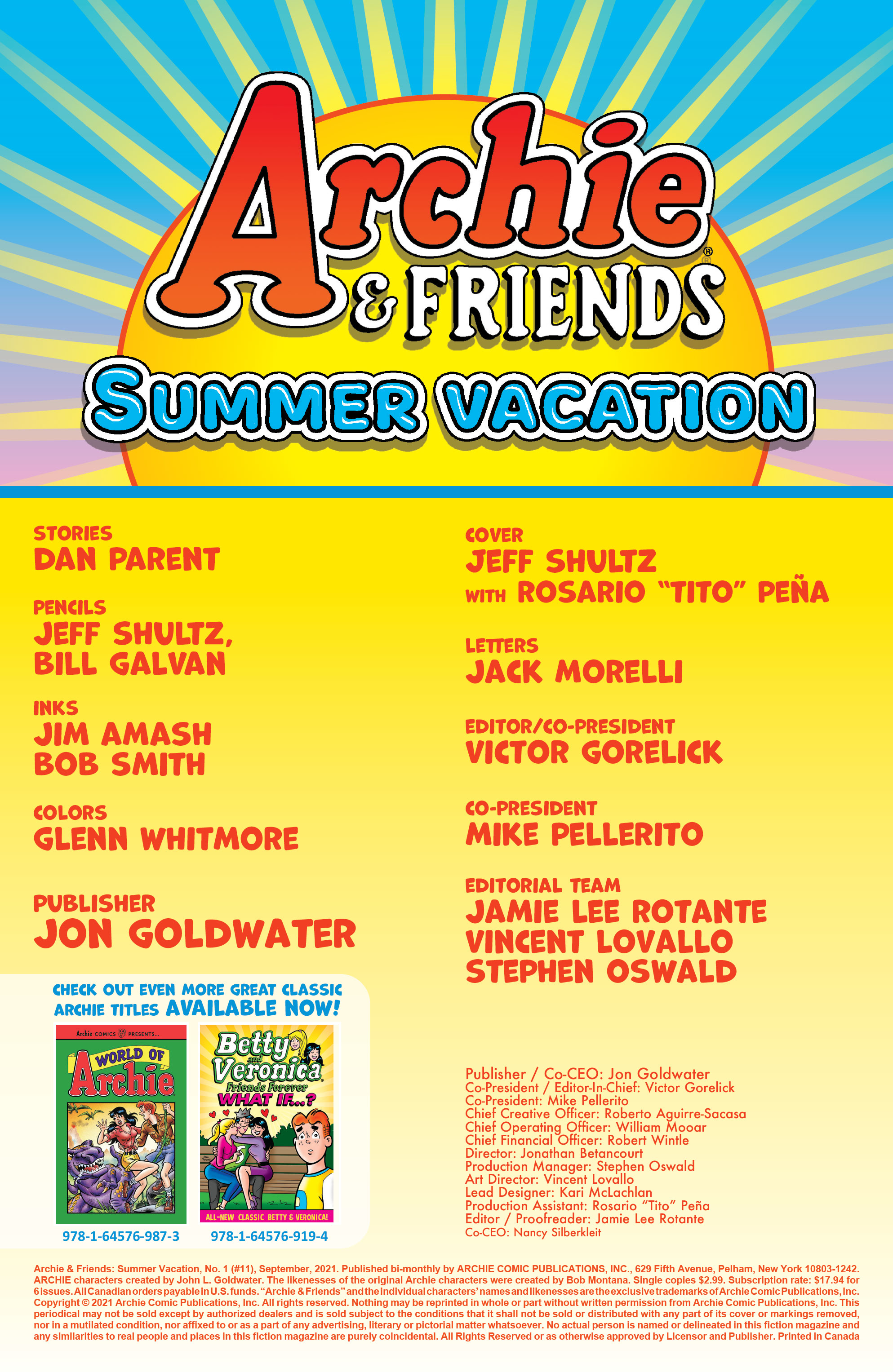 Archie & Friends: Summer Vacation (2021): Chapter 1 - Page 2