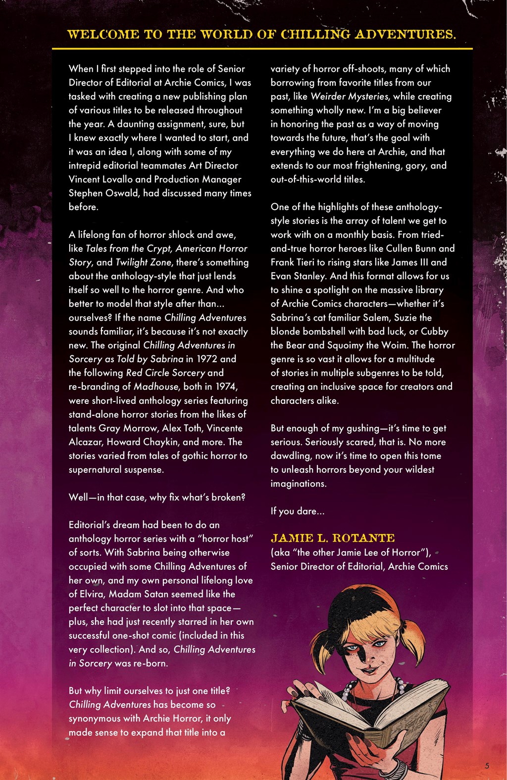 Archie Horror Presents: Chilling Adventures (2023): Chapter 1 - Page 7