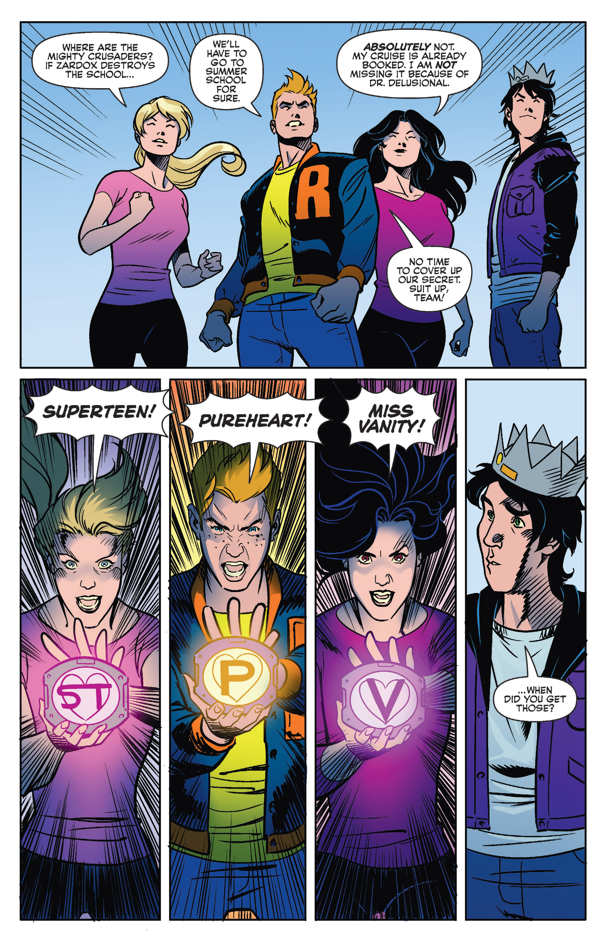 Archie’s Superteens Versus Crusaders (2018-): Chapter 1 - Page 16
