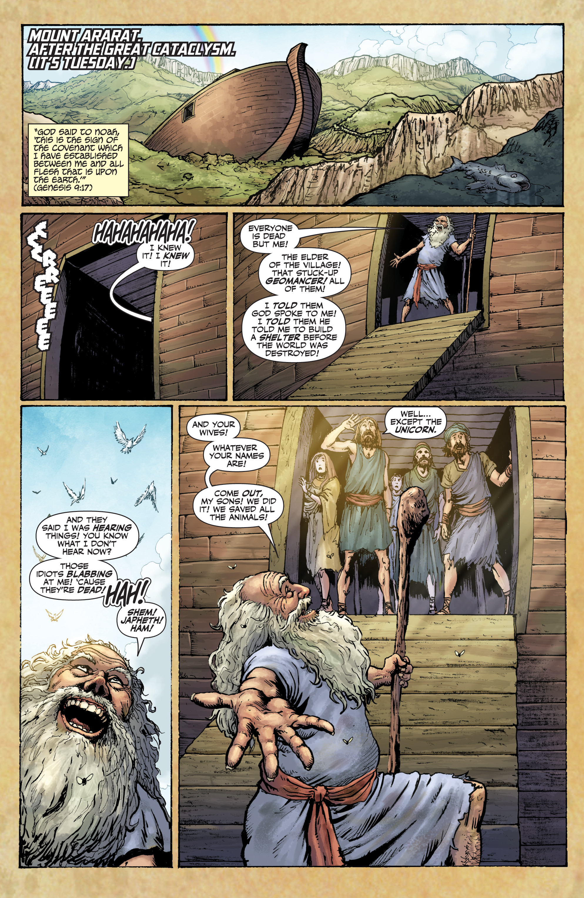 Armstrong and the Vault of Spirits (2018): Chapter 1 - Page 3
