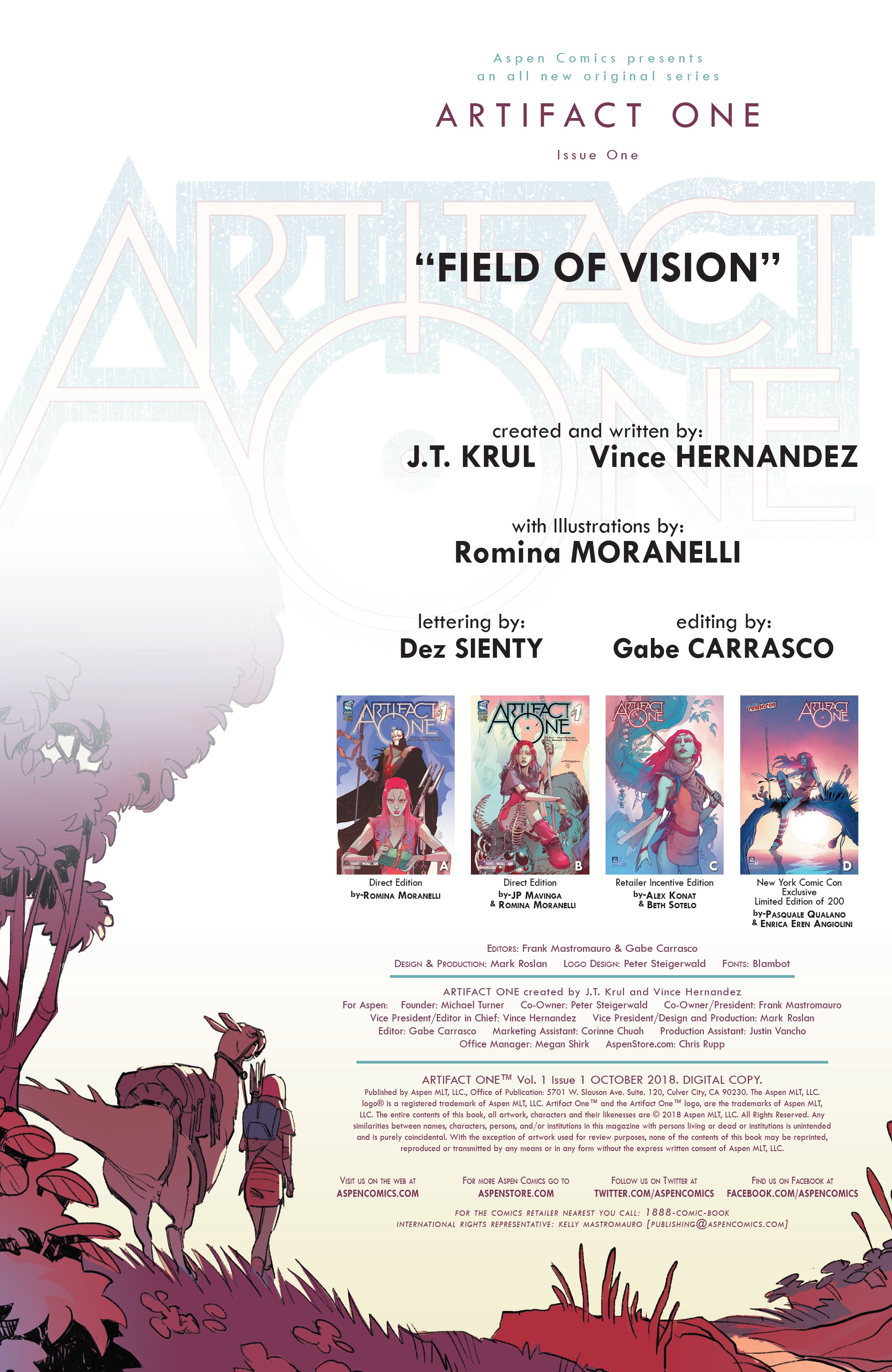 Artifact One (2018-): Chapter 1 - Page 3