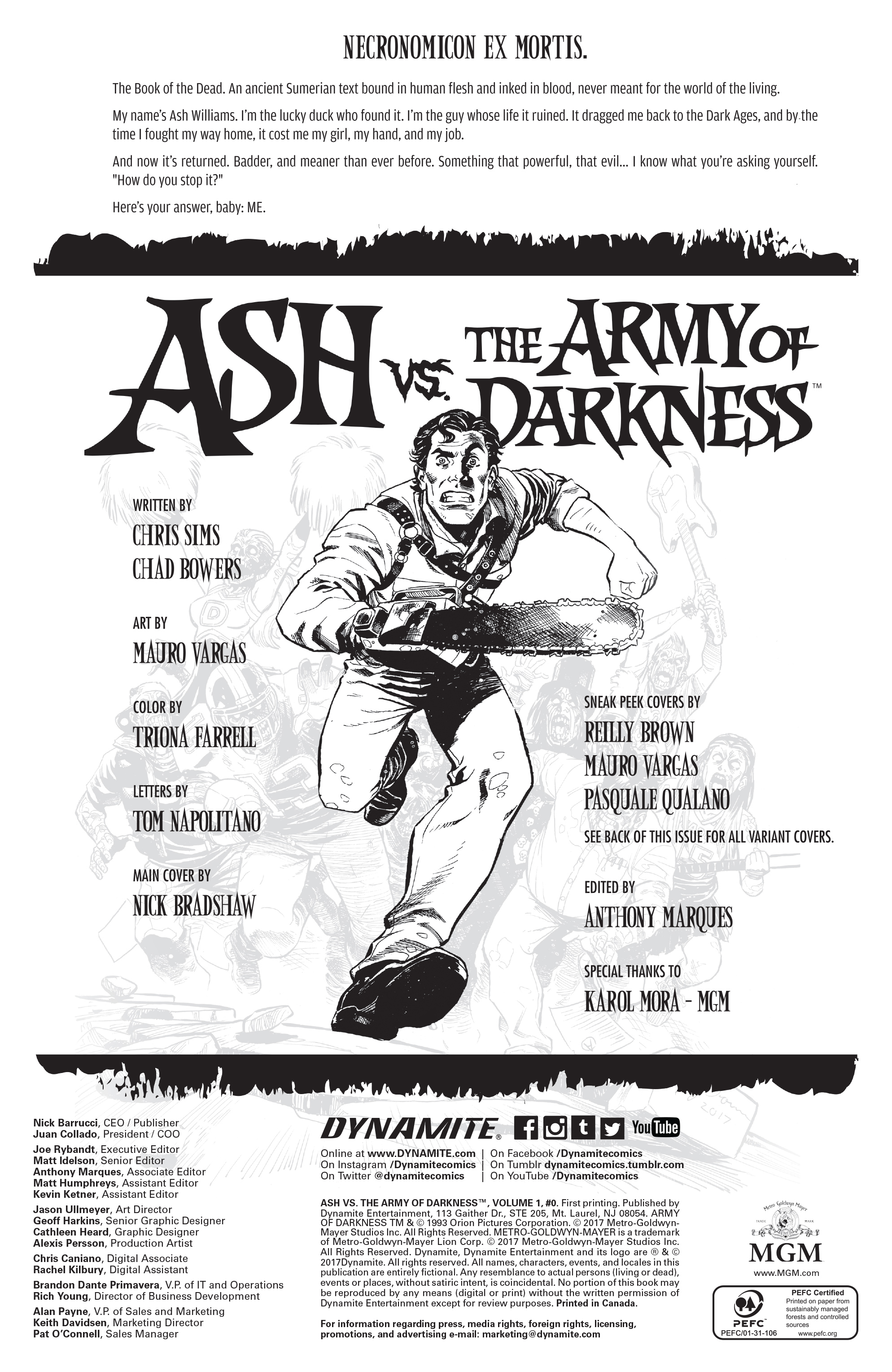 Ash Vs. The Army Of Darkness (2017): Chapter 0 - Page 5