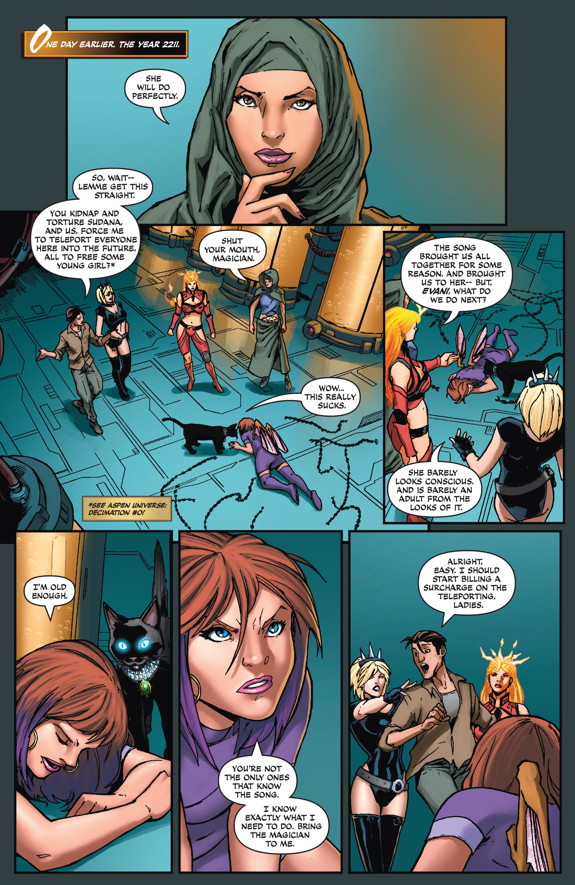 Aspen Universe: Decimation (2017): Chapter 1 - Page 7