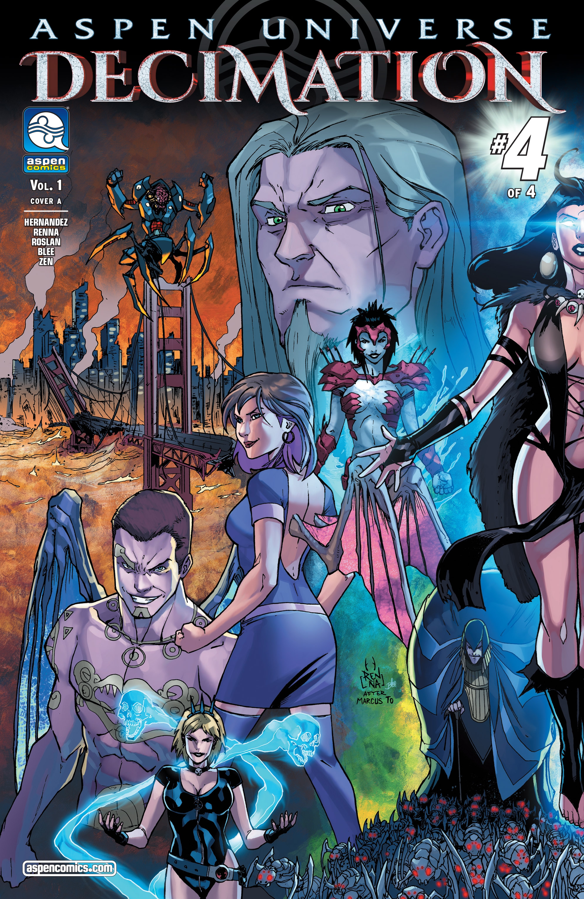 Aspen Universe: Decimation (2017): Chapter 4 - Page 1