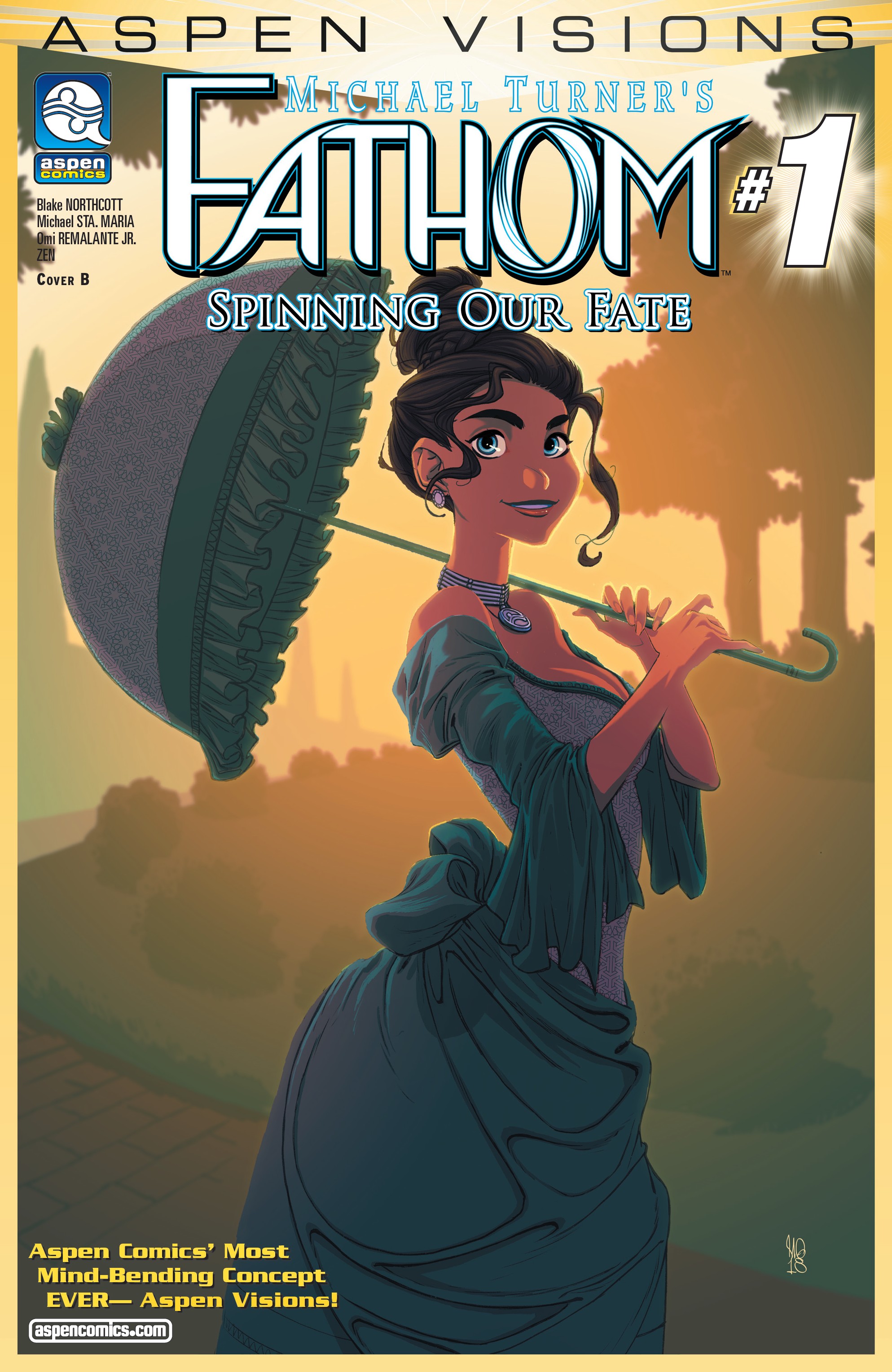 ASPEN VISIONS Vol. 1: Fathom: Spinning Our Fate (2019): Chapter 1 - Page 2