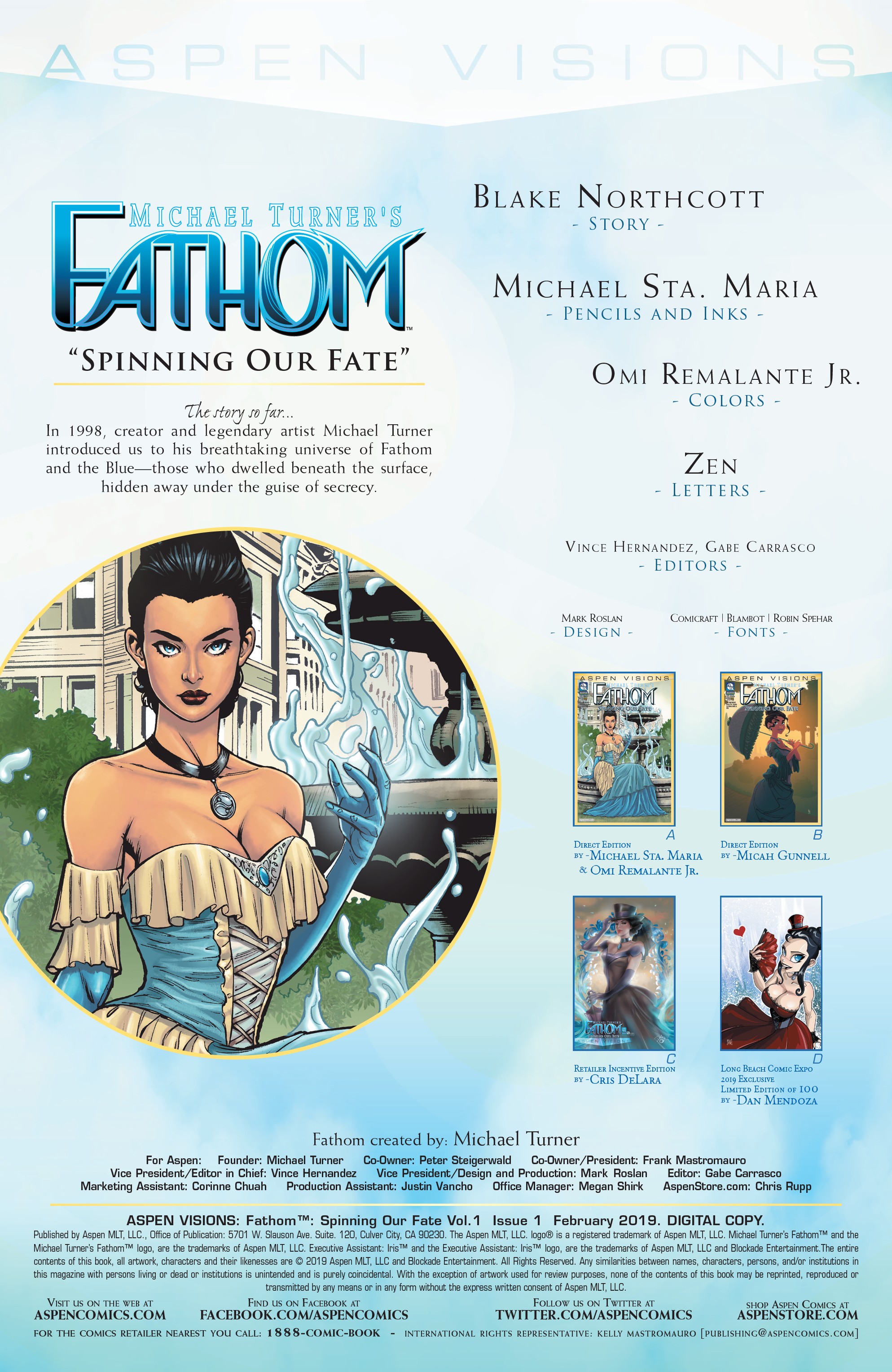 ASPEN VISIONS Vol. 1: Fathom: Spinning Our Fate (2019): Chapter 1 - Page 3