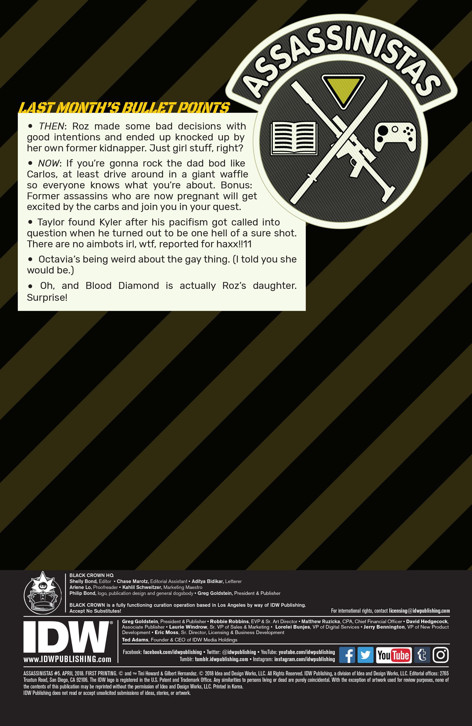 Assassinistas (2017): Chapter 5 - Page 2