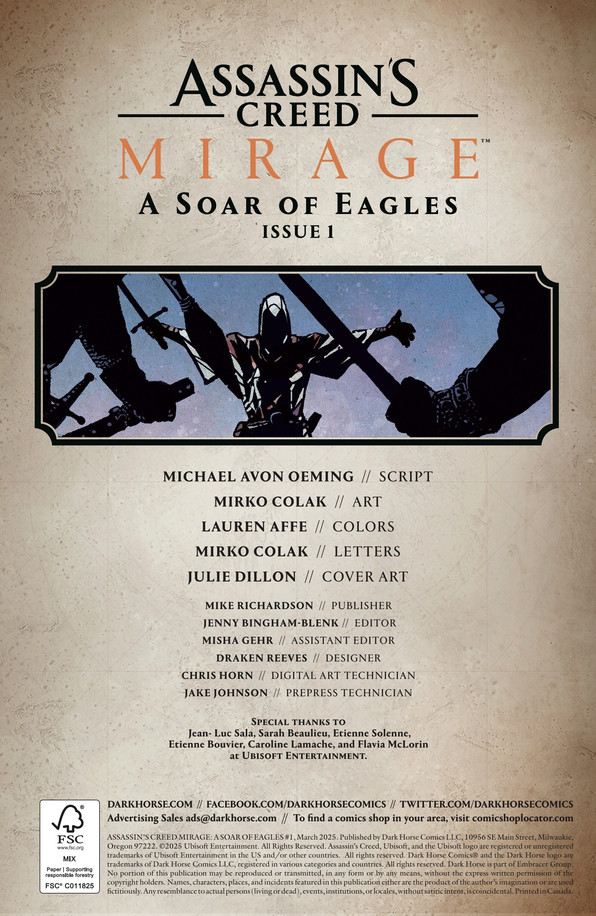 Assassin's Creed Mirage: A Soar of Eagles (2025-): Chapter 1 - Page 2