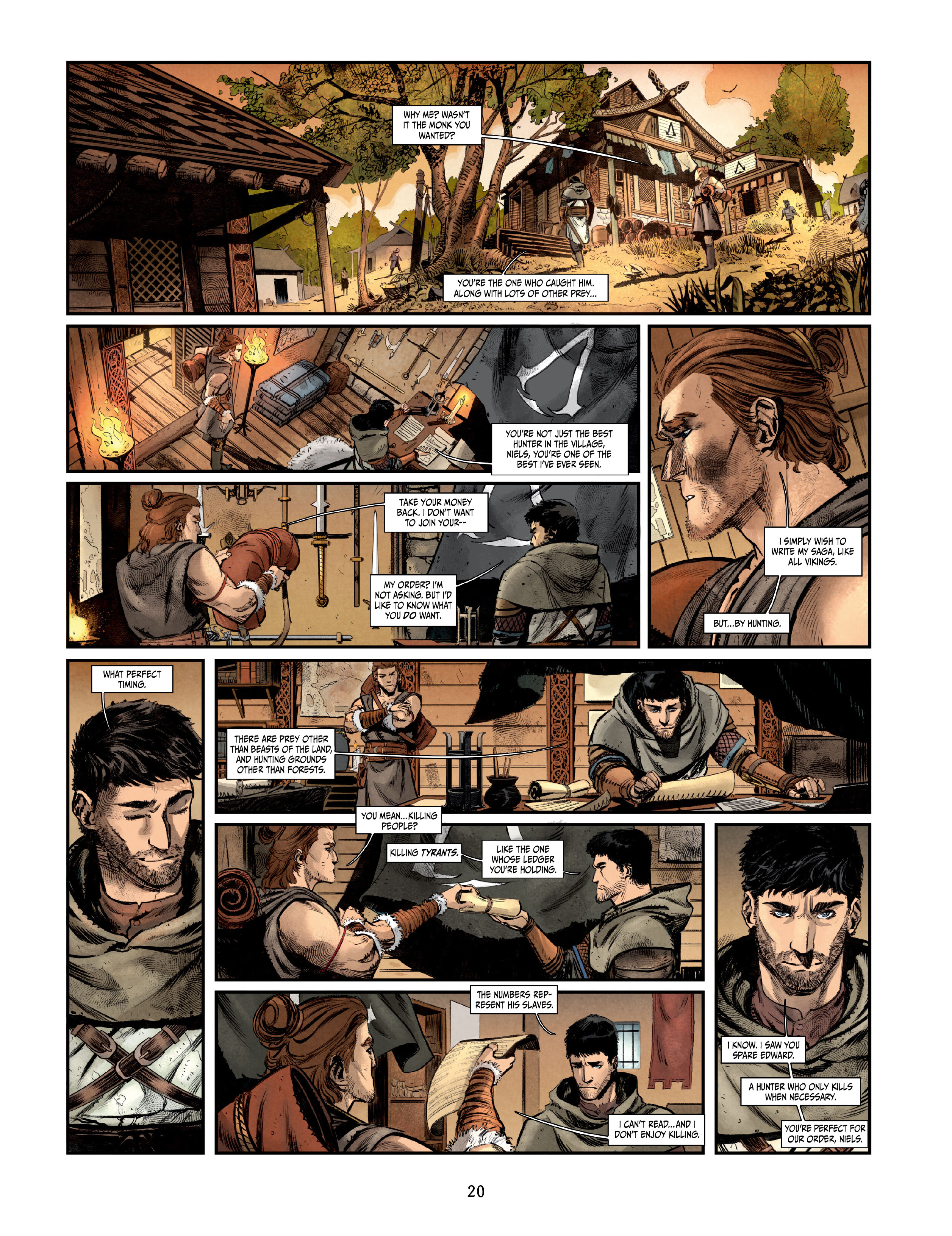 Assassin's Creed Valhalla: The Hidden Codex (2024) (GN): Chapter 1 - Page 21