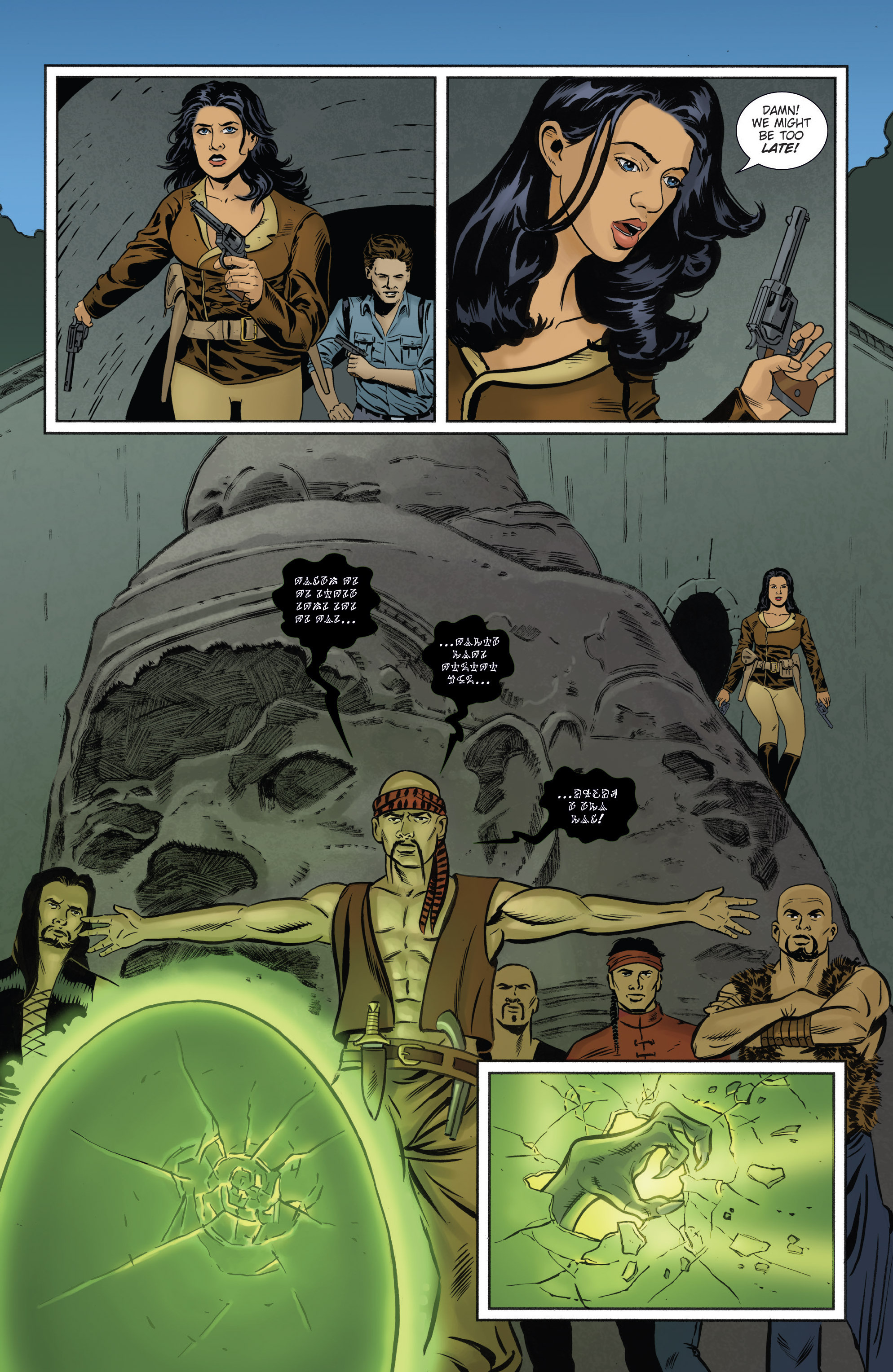 Athena Voltaire and the Volcano Goddess (2016-): Chapter 1 - Page 8