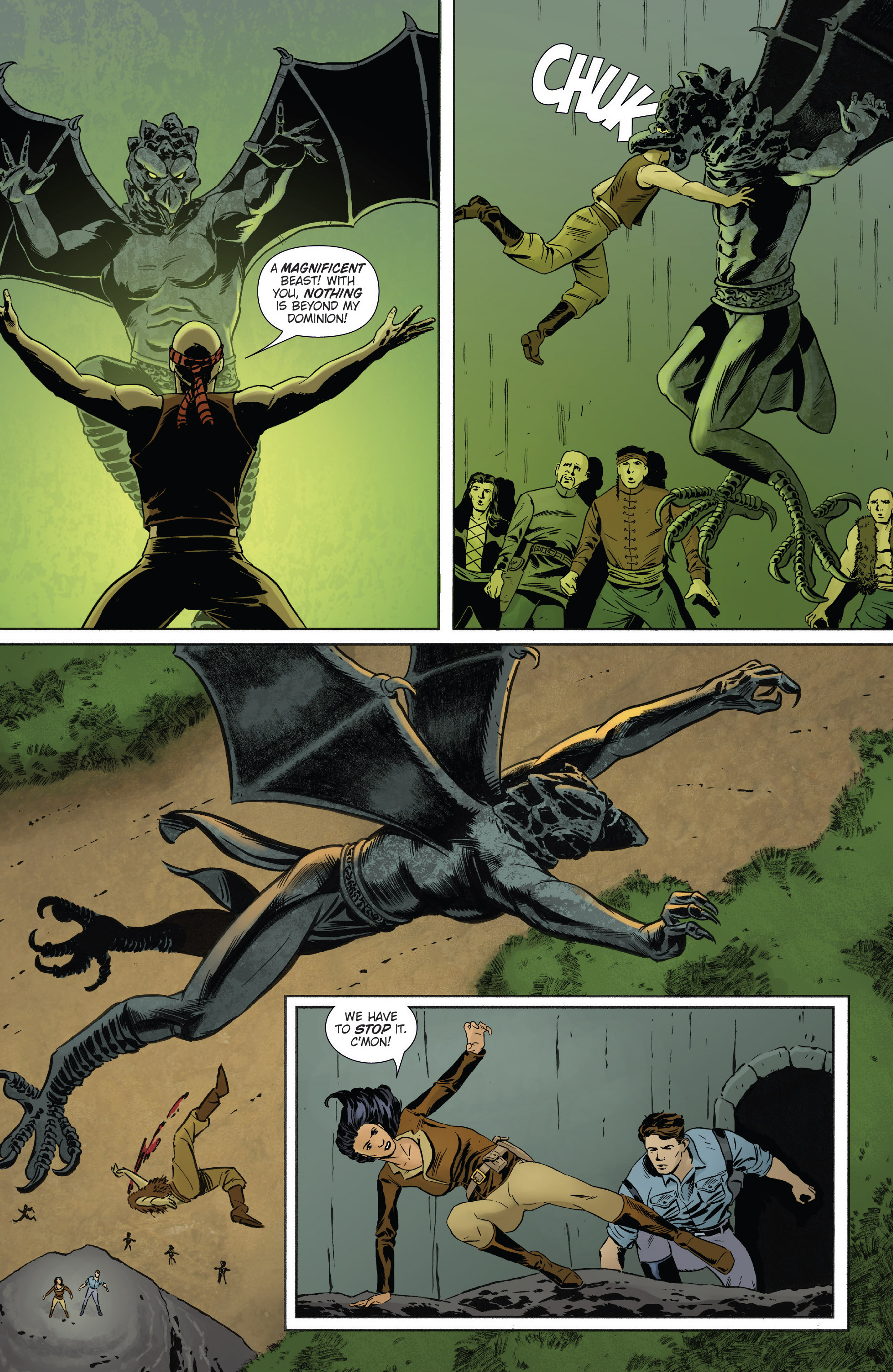 Athena Voltaire and the Volcano Goddess (2016-): Chapter 1 - Page 9
