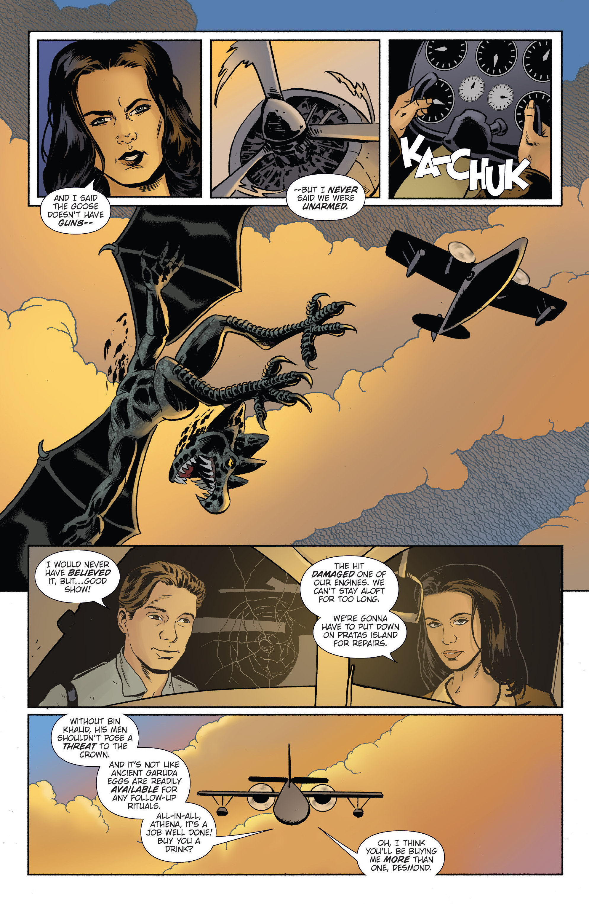 Athena Voltaire and the Volcano Goddess (2016-): Chapter 1 - Page 12