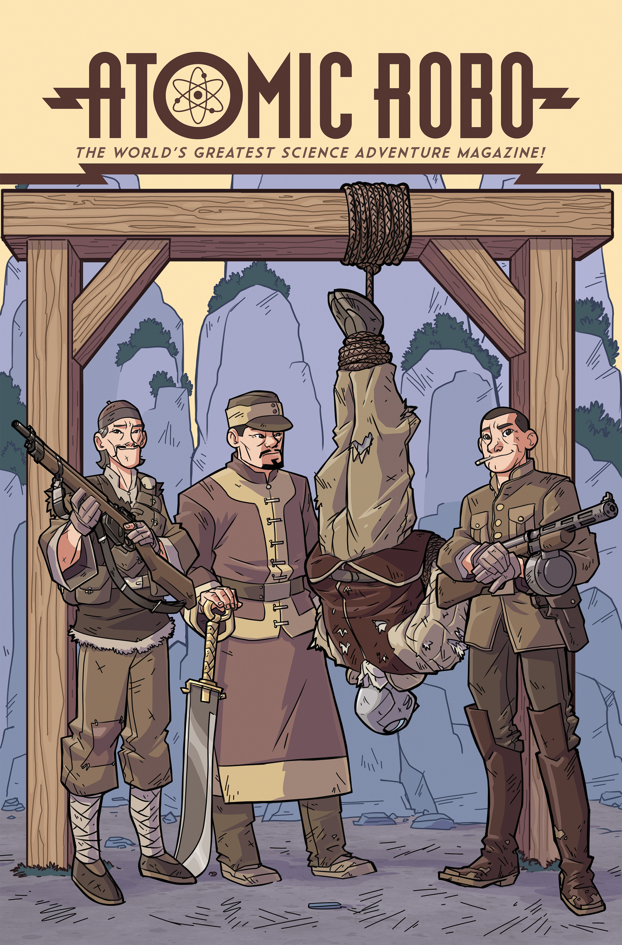 Atomic Robo and the Temple of Od (2016): Chapter 4 - Page 1