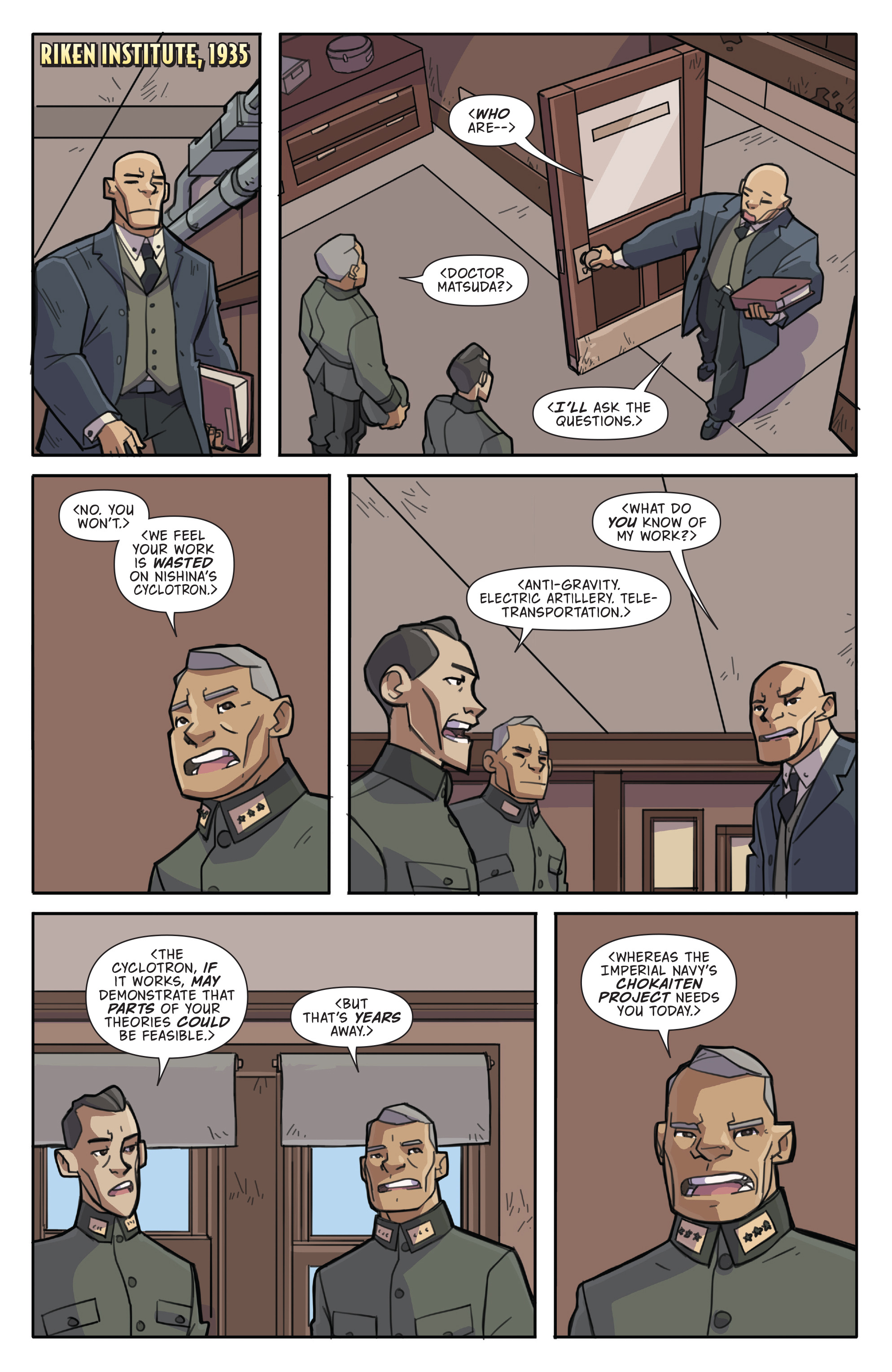 Atomic Robo and the Temple of Od (2016): Chapter 4 - Page 5