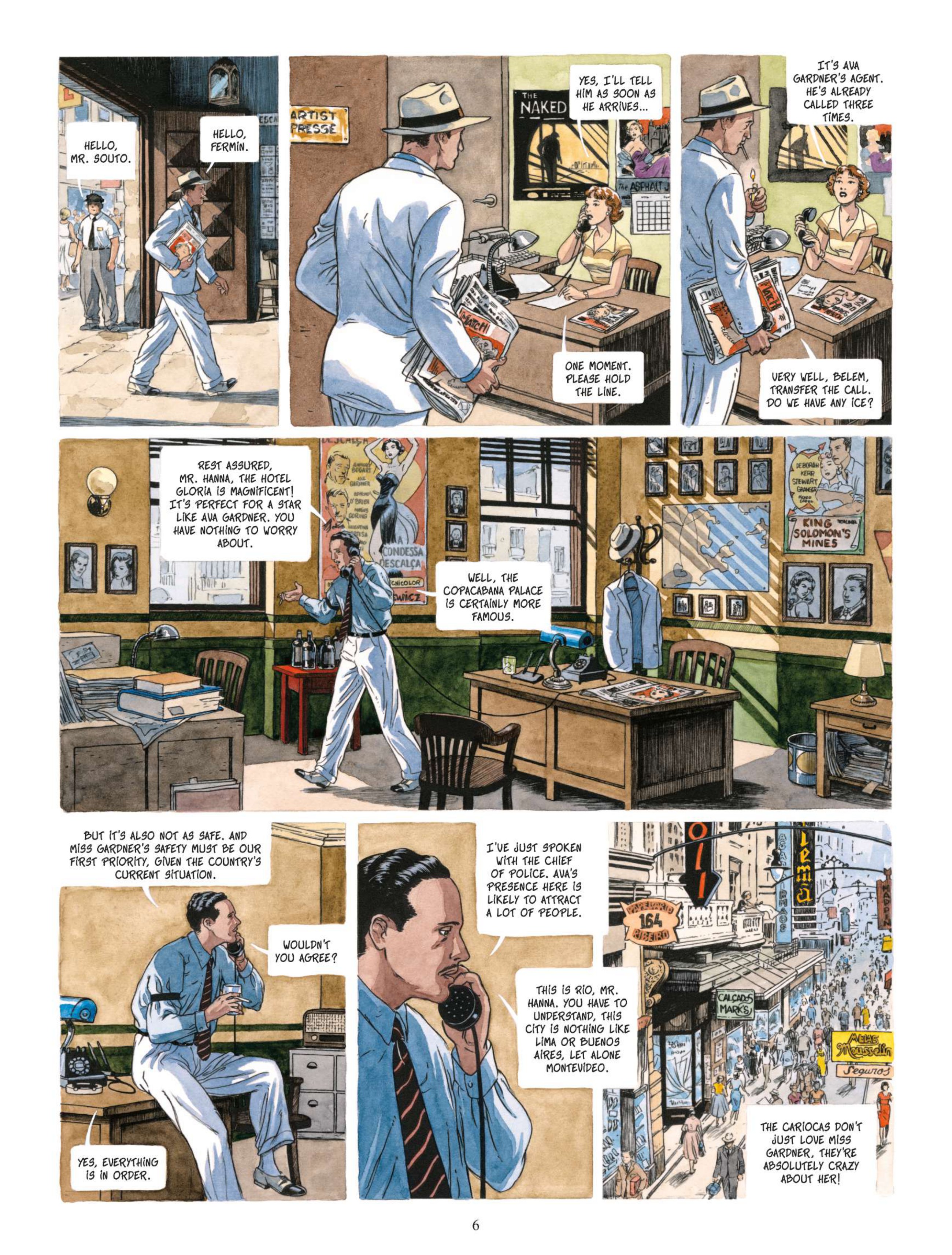 Ava: Forty-Eight Hours In The Life Of Ava Gardner (2024): Chapter 1 - Page 9