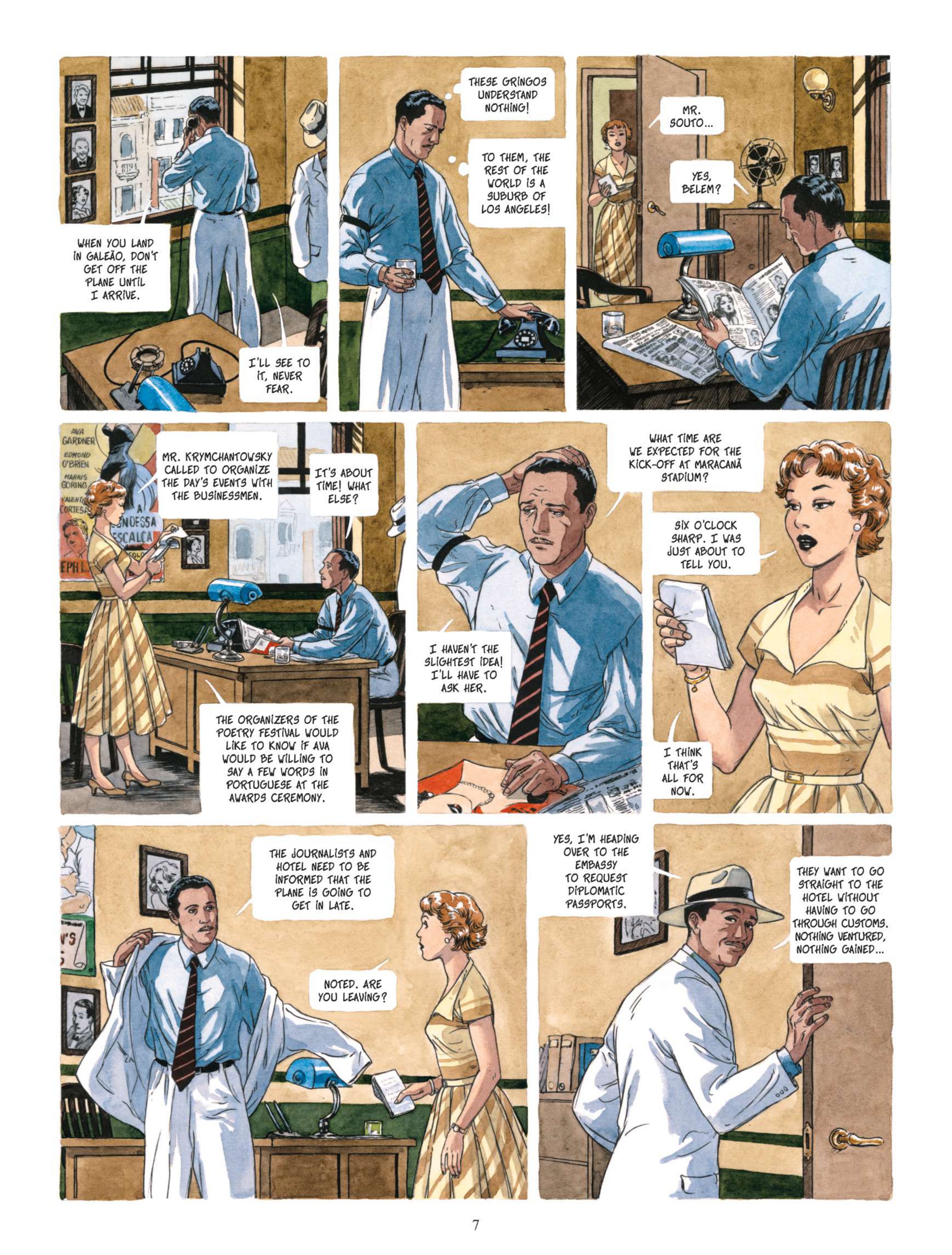 Ava: Forty-Eight Hours In The Life Of Ava Gardner (2024): Chapter 1 - Page 10