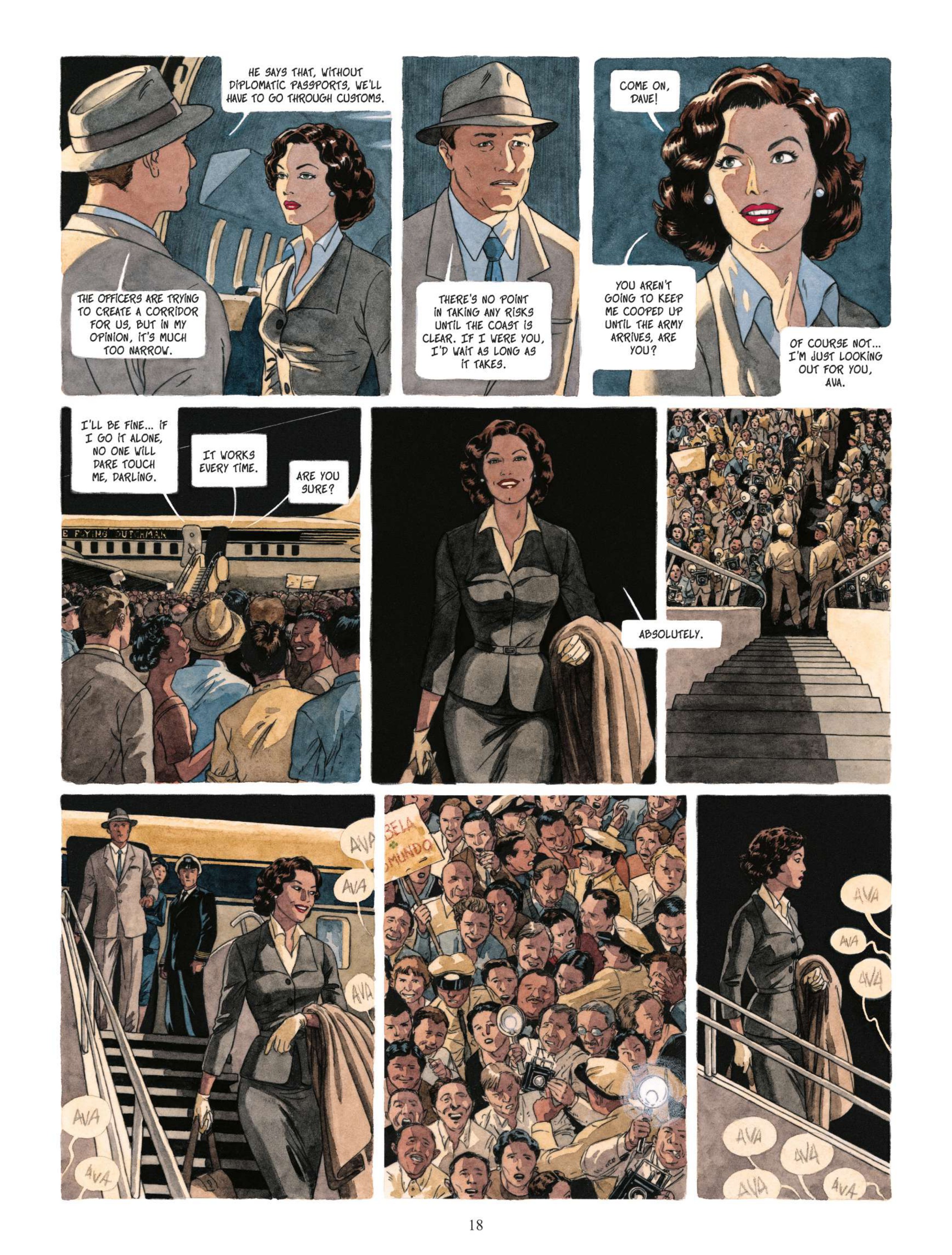 Ava: Forty-Eight Hours In The Life Of Ava Gardner (2024): Chapter 1 - Page 21