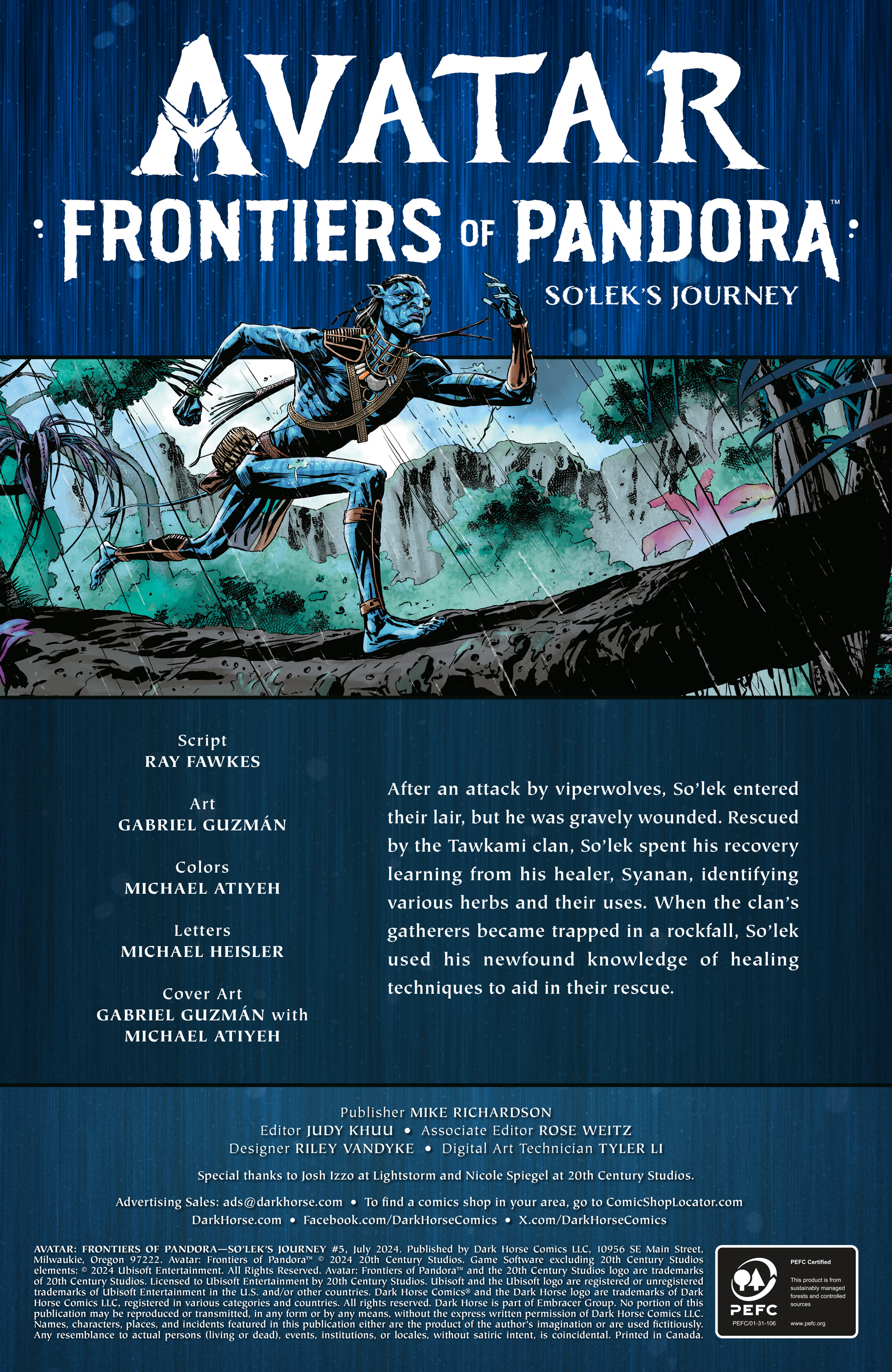 Avatar: Frontiers of Pandora (2024-): Chapter 5 - Page 2