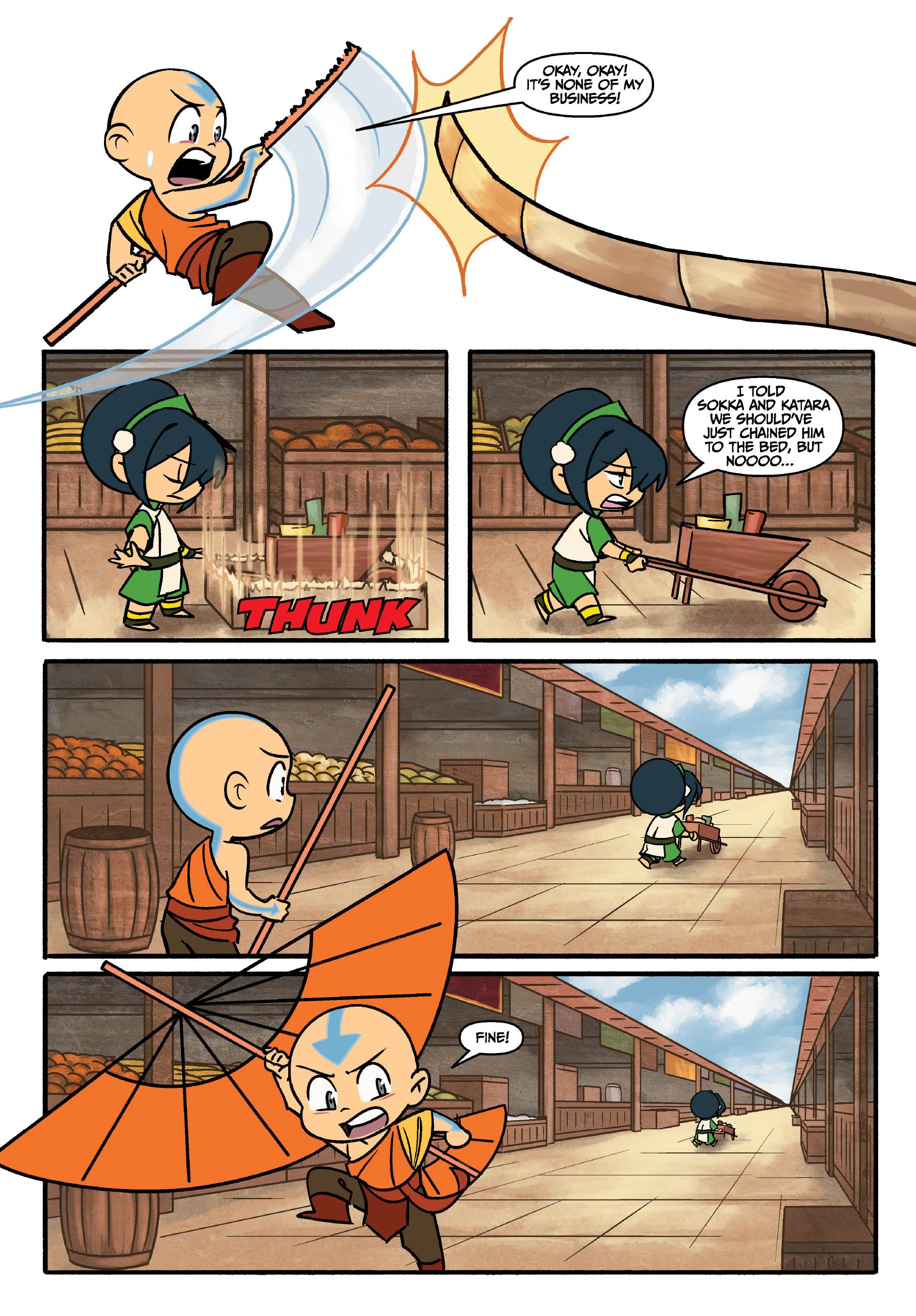Avatar: The Last Airbender - Aang's Unfreezing Day (2023): Chapter 1 - Page 12