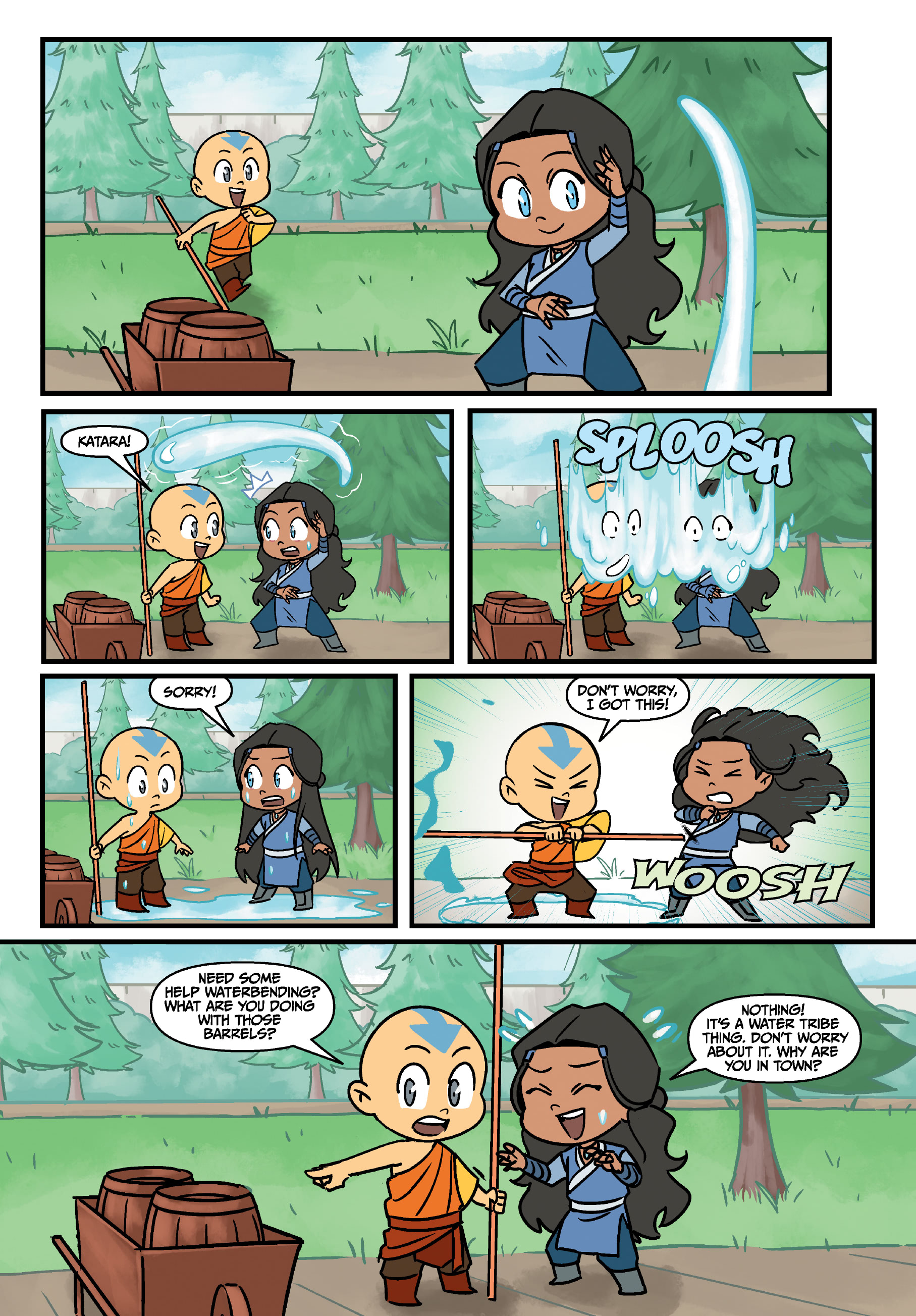 Avatar: The Last Airbender - Aang's Unfreezing Day (2023): Chapter 1 - Page 14