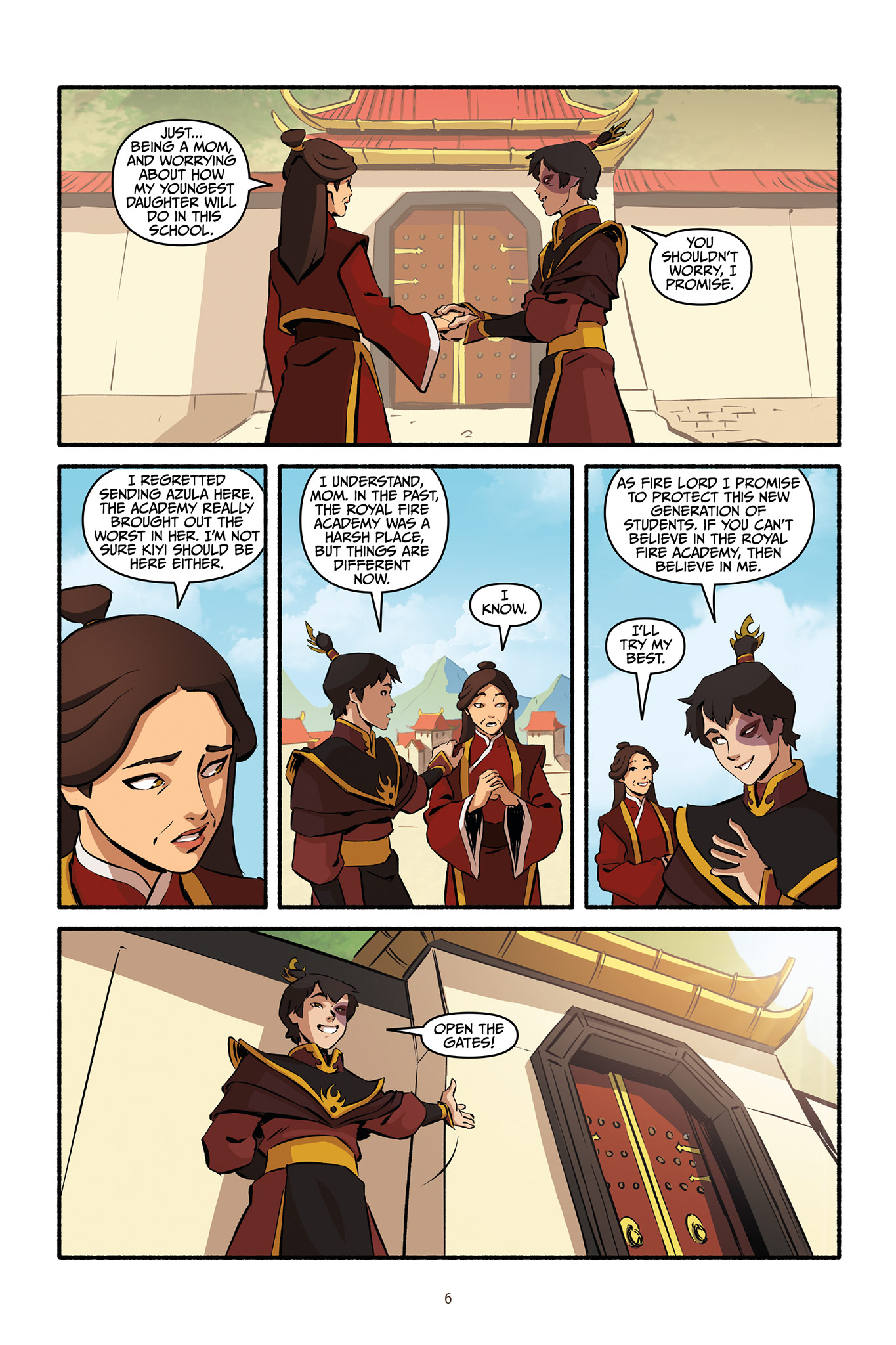 Avatar: The Last Airbender - Ashes of the Academy (2025): Chapter GN - Page 8